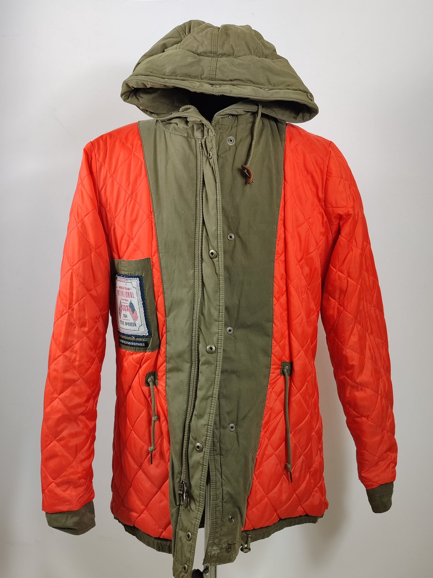 Parka Barbour International da uomo verde Medium - Man Waterproof Green Getaway Jacket size M