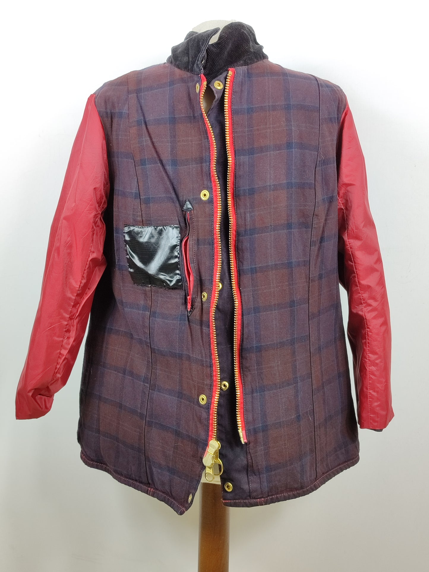 Barbour Giacca nera International cerata Tg. 46/48 - Wax International Black Jacket UK18