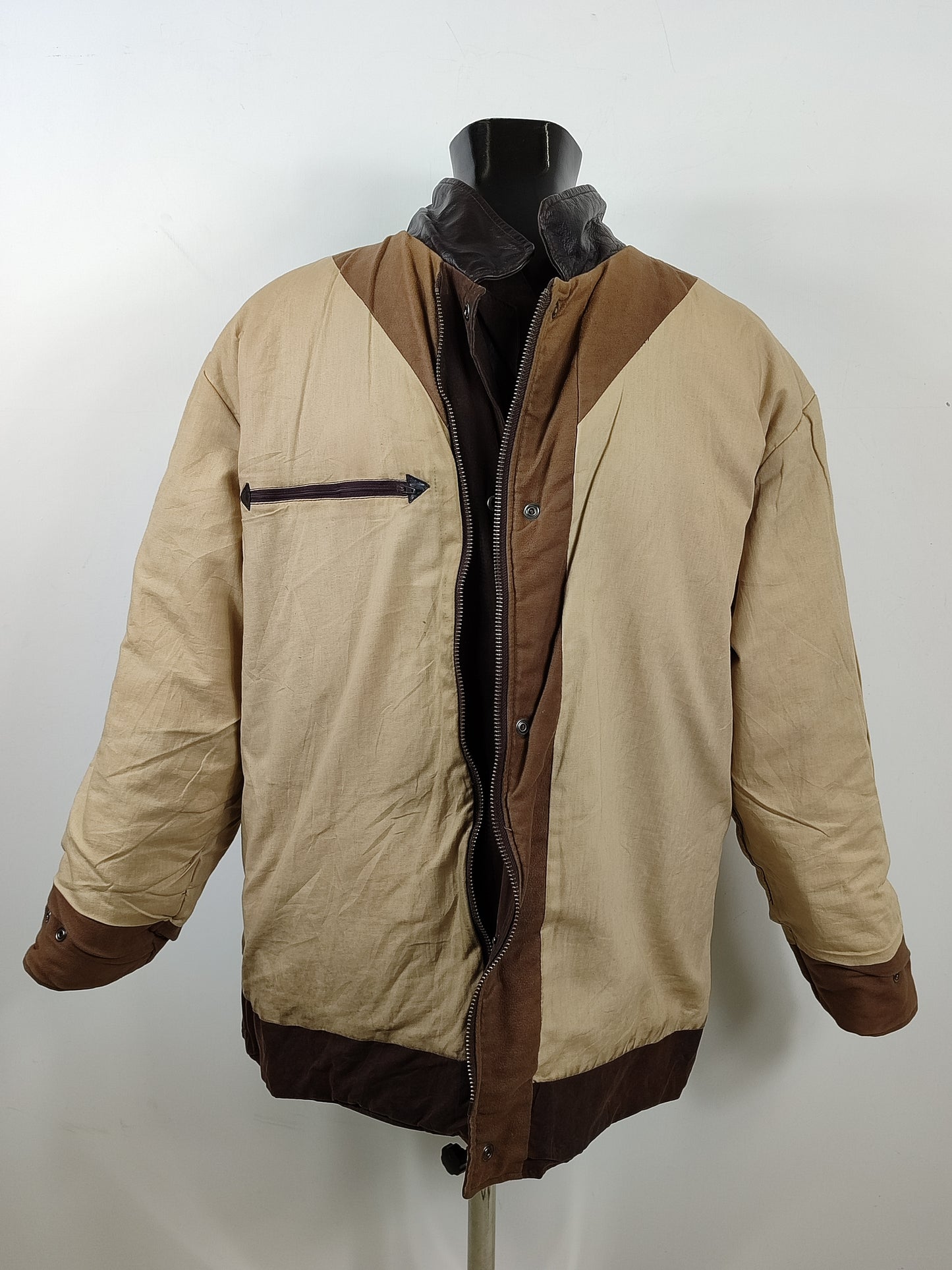 Barbour Giacca Uomo Bushman Marrone XLarge- Man Wax Brown Jacket Size XLarge