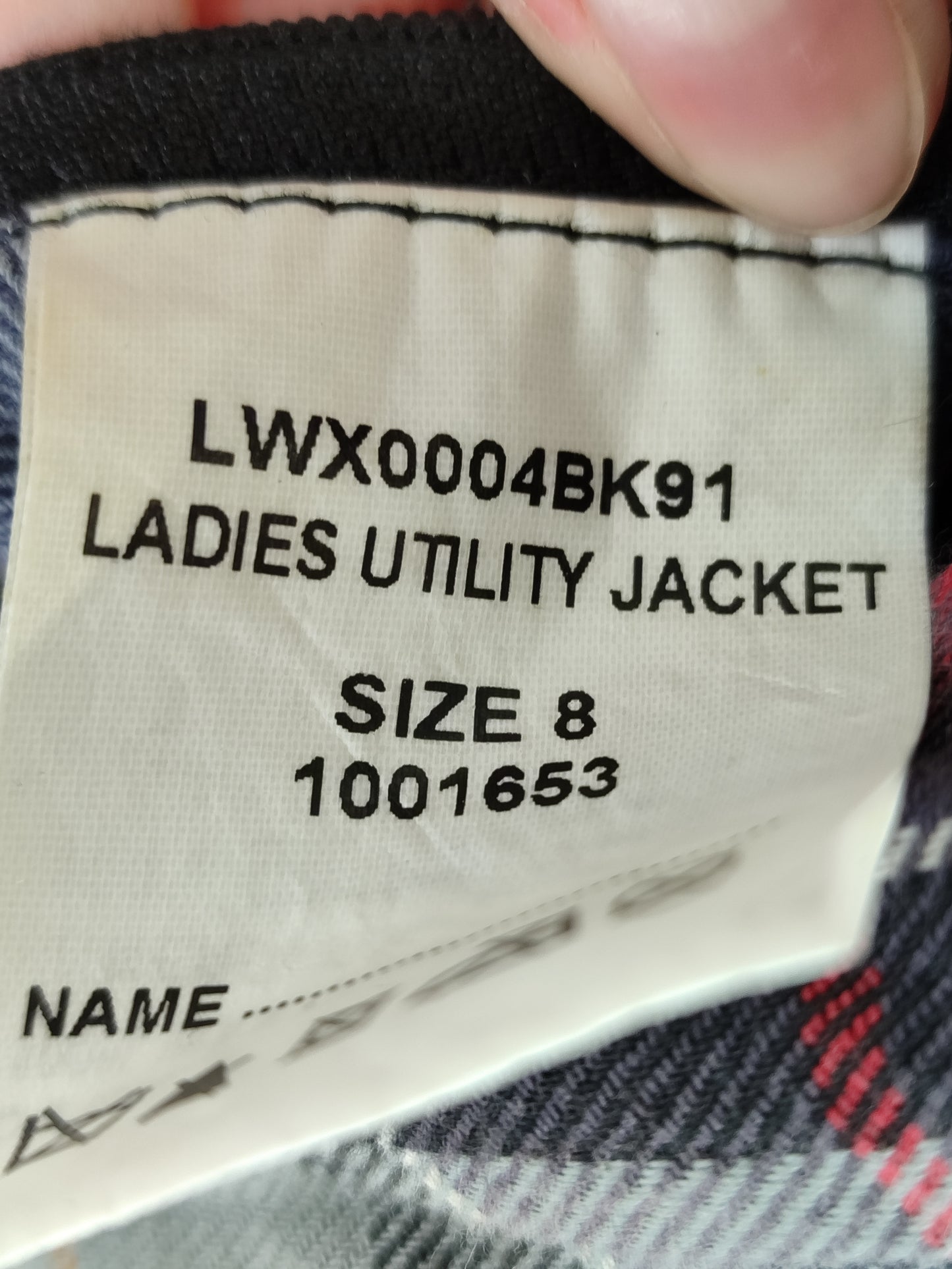 Giacca Barbour corta donna nera UK8 Xsmall Black short Lady Utility jacket XS tg.38