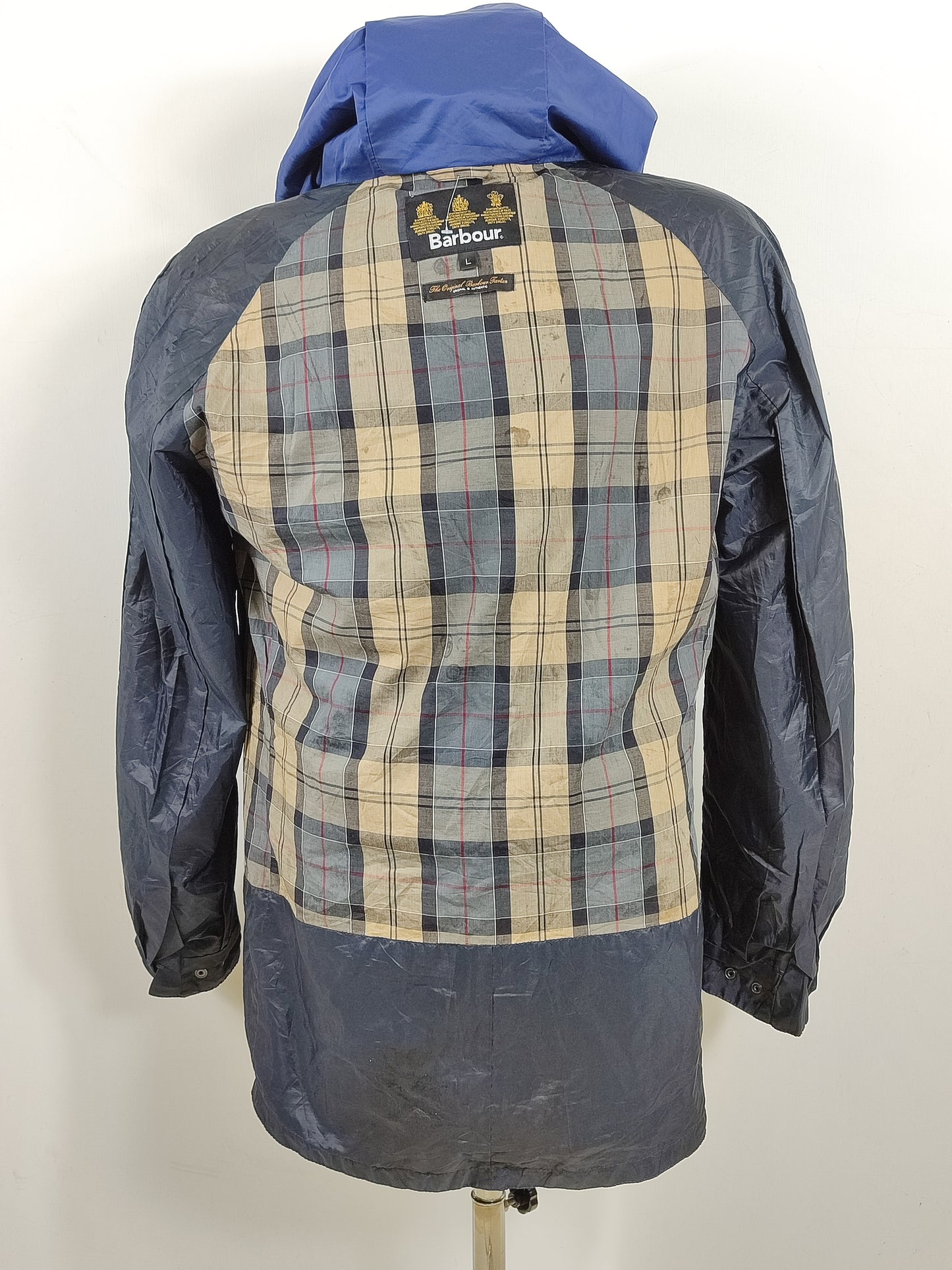 Giacca Barbour Blu Cavendish da uomo Large -Man Navy Cavendish Jacket size Large
