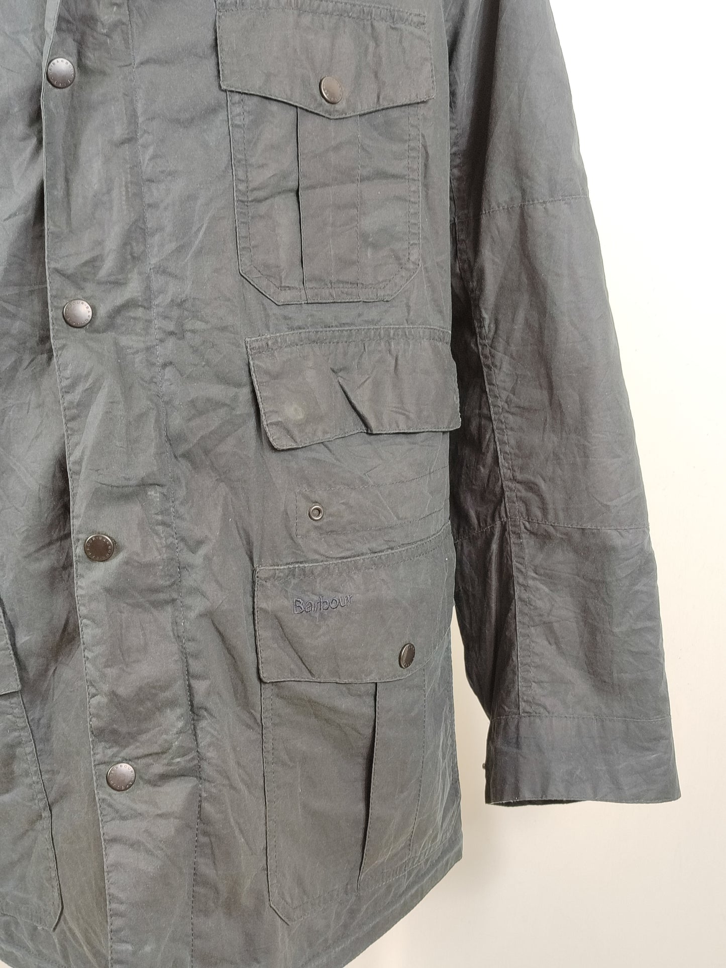 Giacca Barbour Blu Cavendish da uomo Large -Man Navy Cavendish Jacket size Large