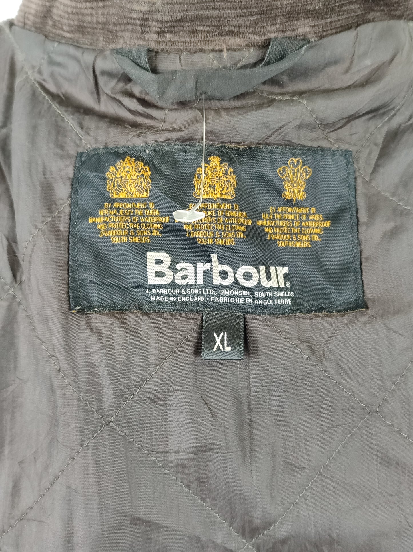 Giacca Barbour da uomo cerata Challenger marrone XL- Man Brown Barbour Wax Challenger Coat size xl