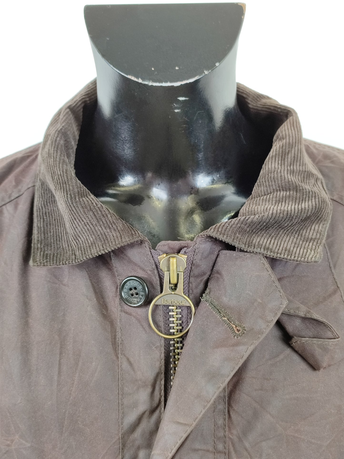 Giacca Barbour da uomo cerata Challenger marrone XL- Man Brown Barbour Wax Challenger Coat size xl