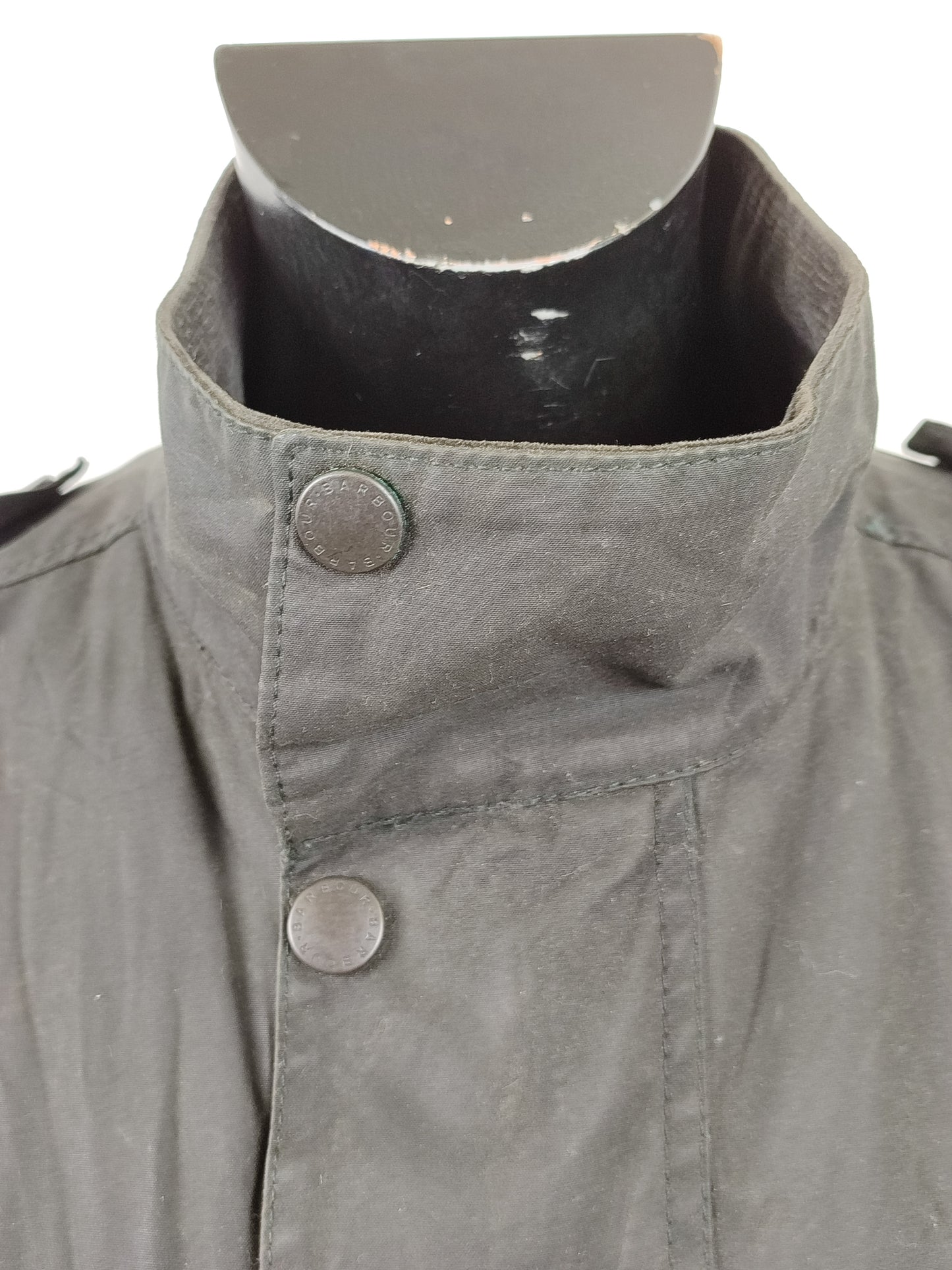 Giacca Barbour da uomo nero cerato Trooper XLarge - Man Trooper Wax Jacket size XL