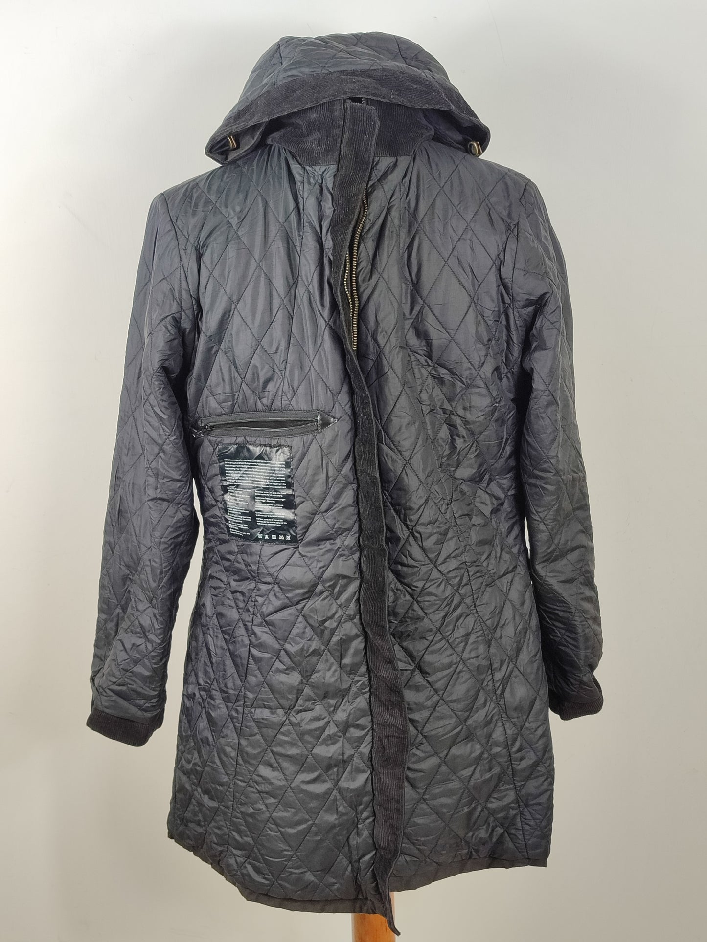 Giacca Barbour Nera Cerata Unisex Cameron tg.46 Uk16-Wax Black Cameron Jacket Size Uk16