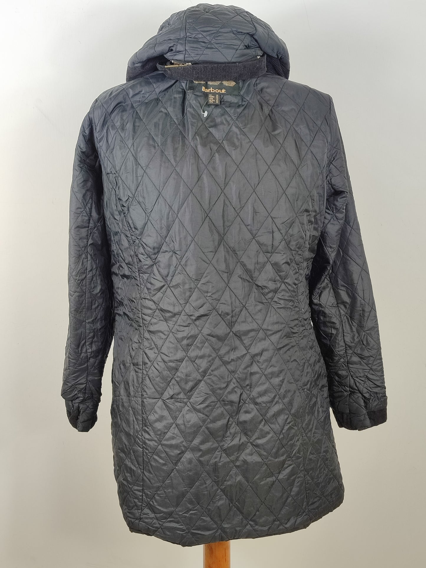 Giacca Barbour Nera Cerata Unisex Cameron tg.46 Uk16-Wax Black Cameron Jacket Size Uk16