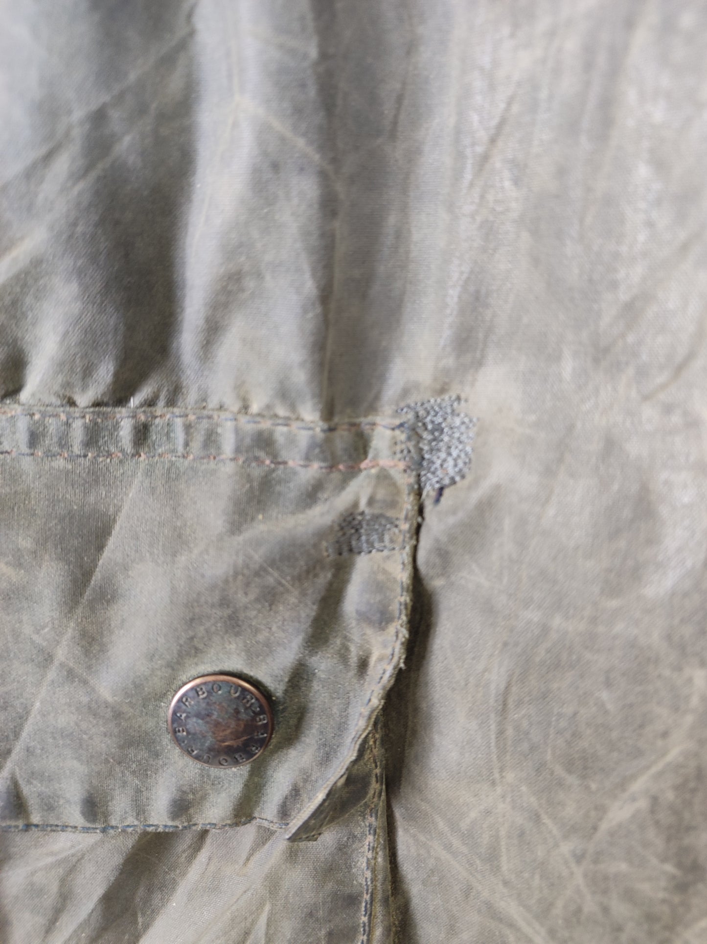 Barbour Giacca Bedale Uomo Blu Vintage C50/127 CM XXL Navy Waxed Bedale Vintage Jacket