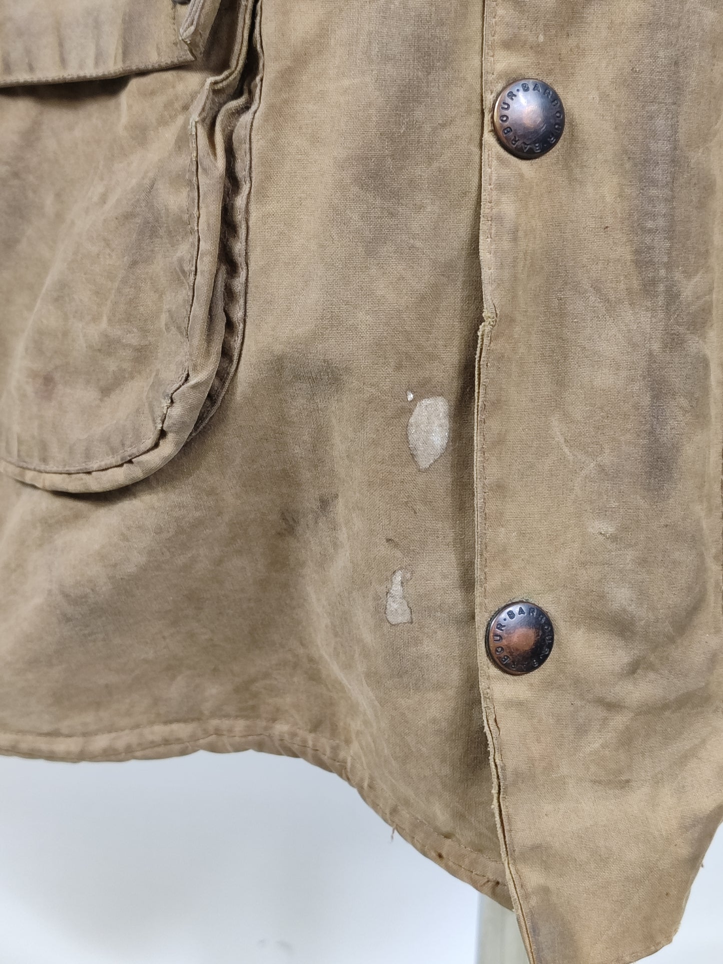 RARO Barbour Solway Zipper Cerato C36/91 cm Small Man Vintage Solway Zipper Jacket Size S
