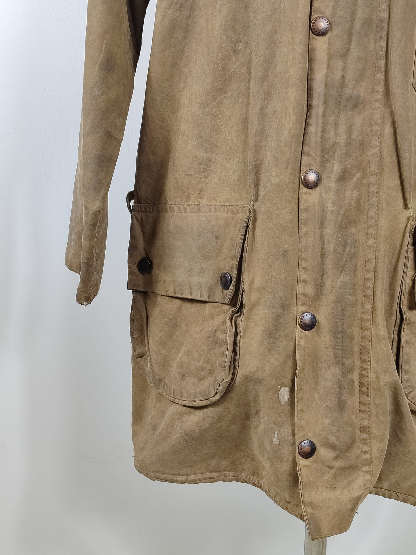 RARO Barbour Solway Zipper Cerato C36/91 cm Small Man Vintage Solway Zipper Jacket Size S