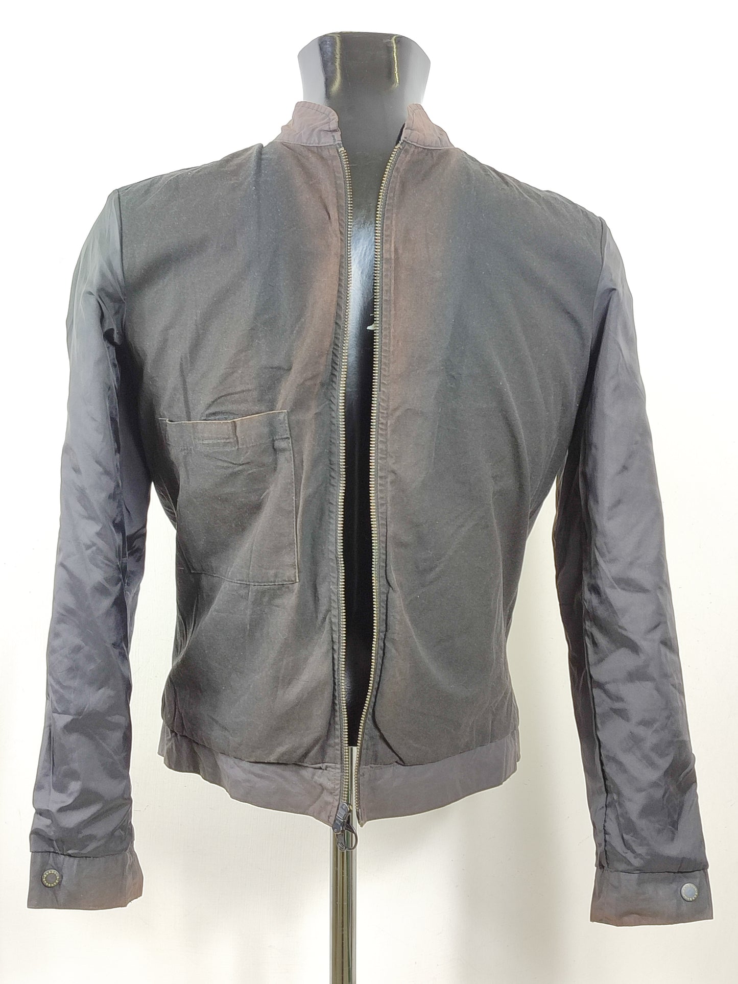 Giacca Barbour International corta nera Small-Black Casual Cager Short Jacket Size S