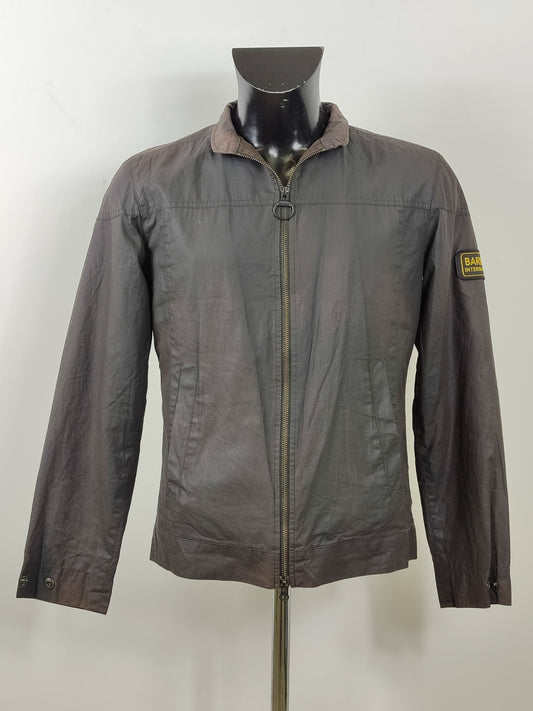 Giacca Barbour International corta nera Small-Black Casual Cager Short Jacket Size S