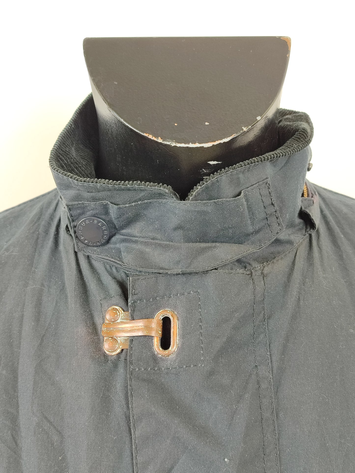 Giacca Barbour blu da uomo Small Masthead - Man Navy Masthead wax jacket size Small