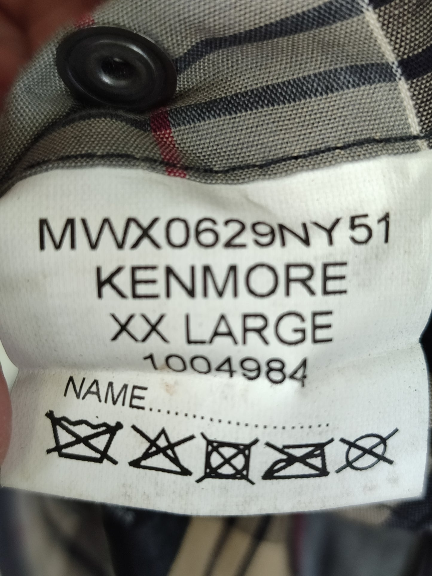 Giacca Uomo Barbour Kenmore Blu XXL- Man Navy Wax Kenmore Jacket Jacket Size XXL