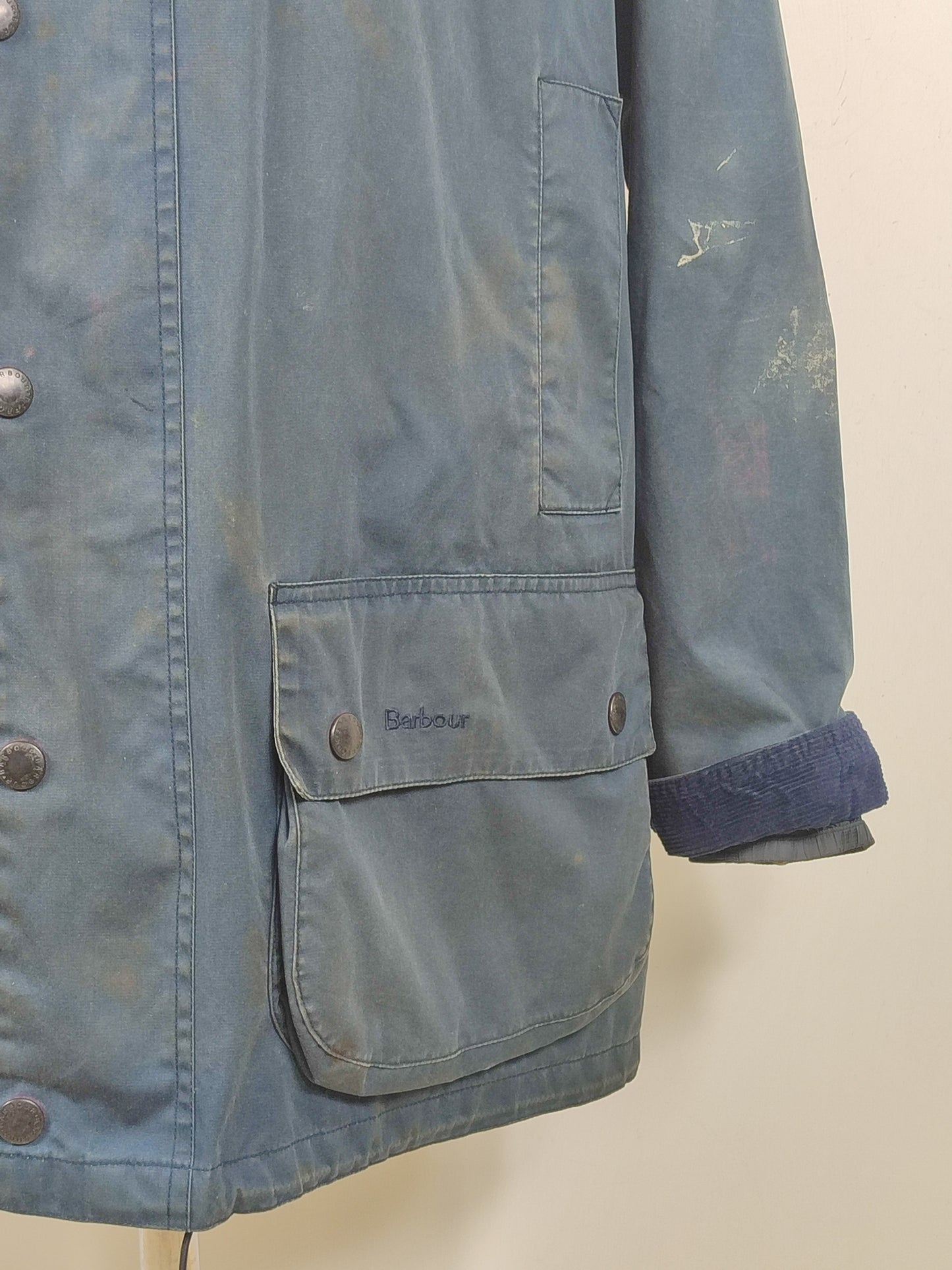 Giacca Barbour Lightweight Beaufort Blu XL  Man Navy Lightweight cotton jacket size XL