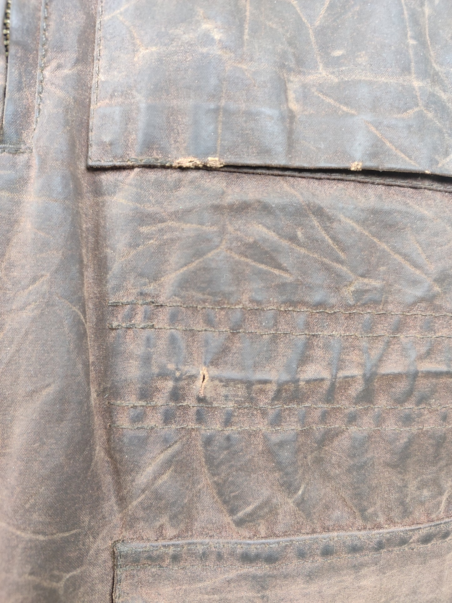 Barbour Giacca uomo marrone XXL Sapper Jacket Brown Man Waxed Sapper Jacket Size XXL
