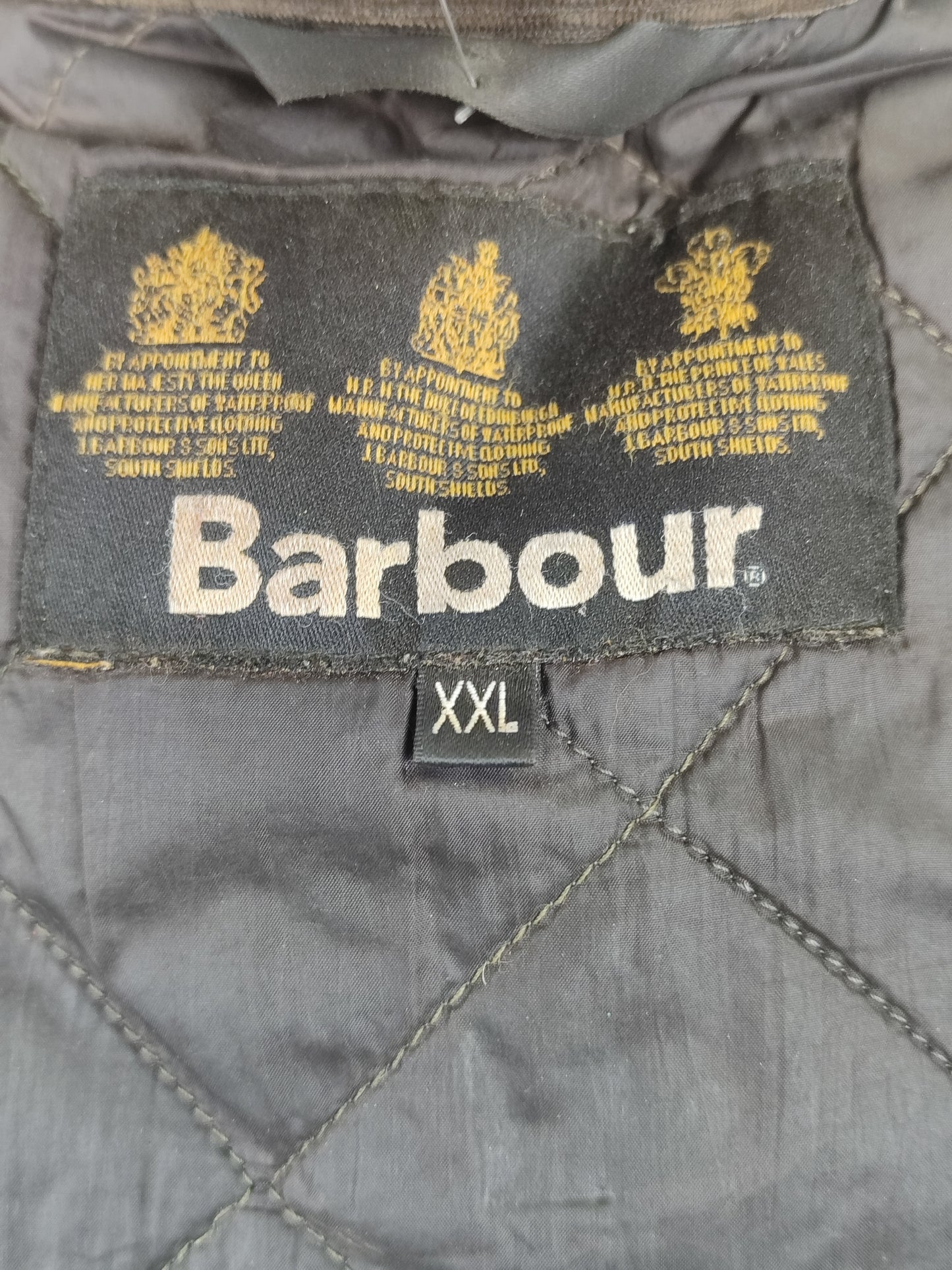 Barbour Giacca uomo marrone XXL Sapper Jacket Brown Man Waxed Sapper Jacket Size XXL
