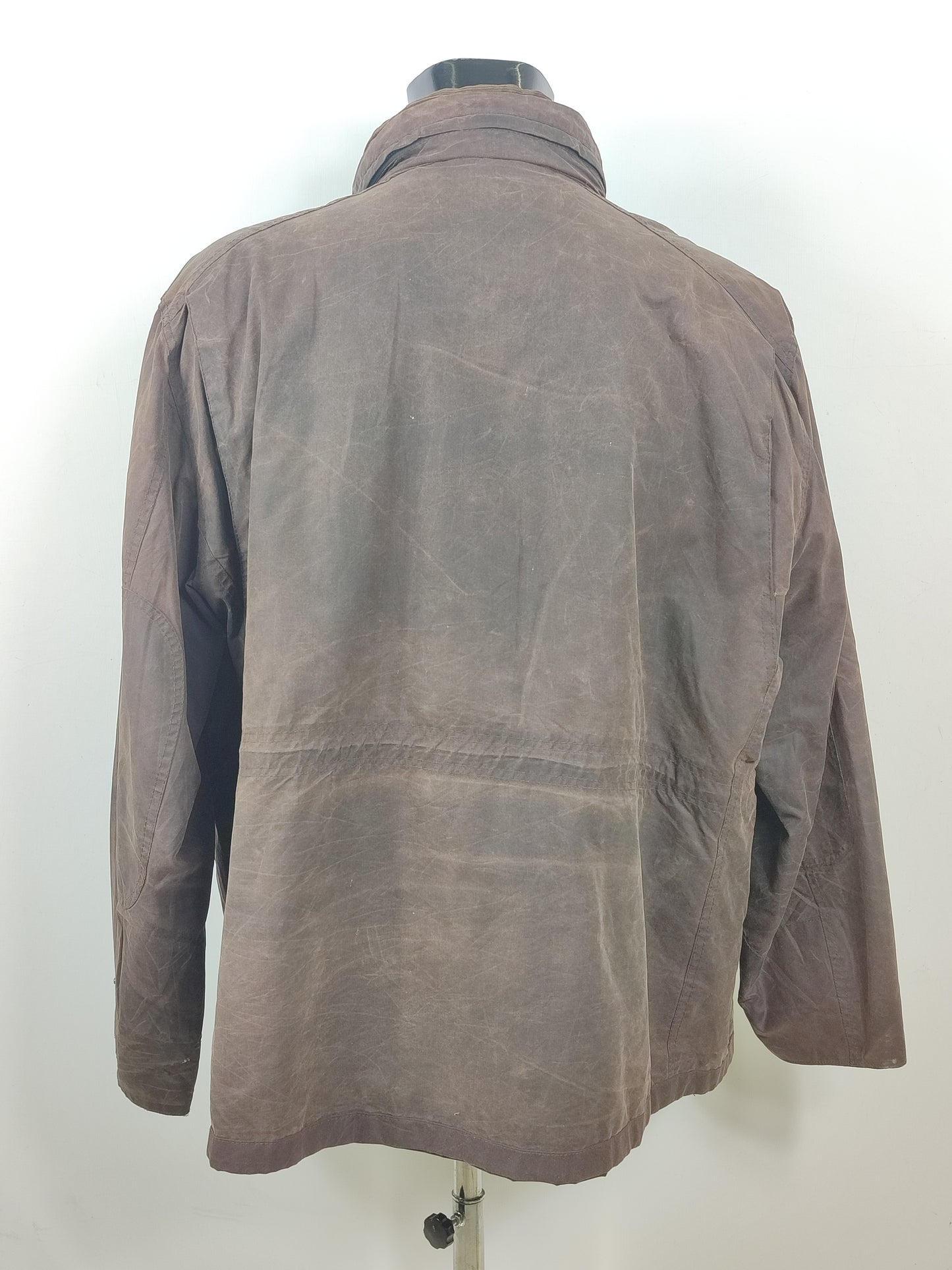 Barbour Giacca uomo marrone XXL Sapper Jacket Brown Man Waxed Sapper Jacket Size XXL