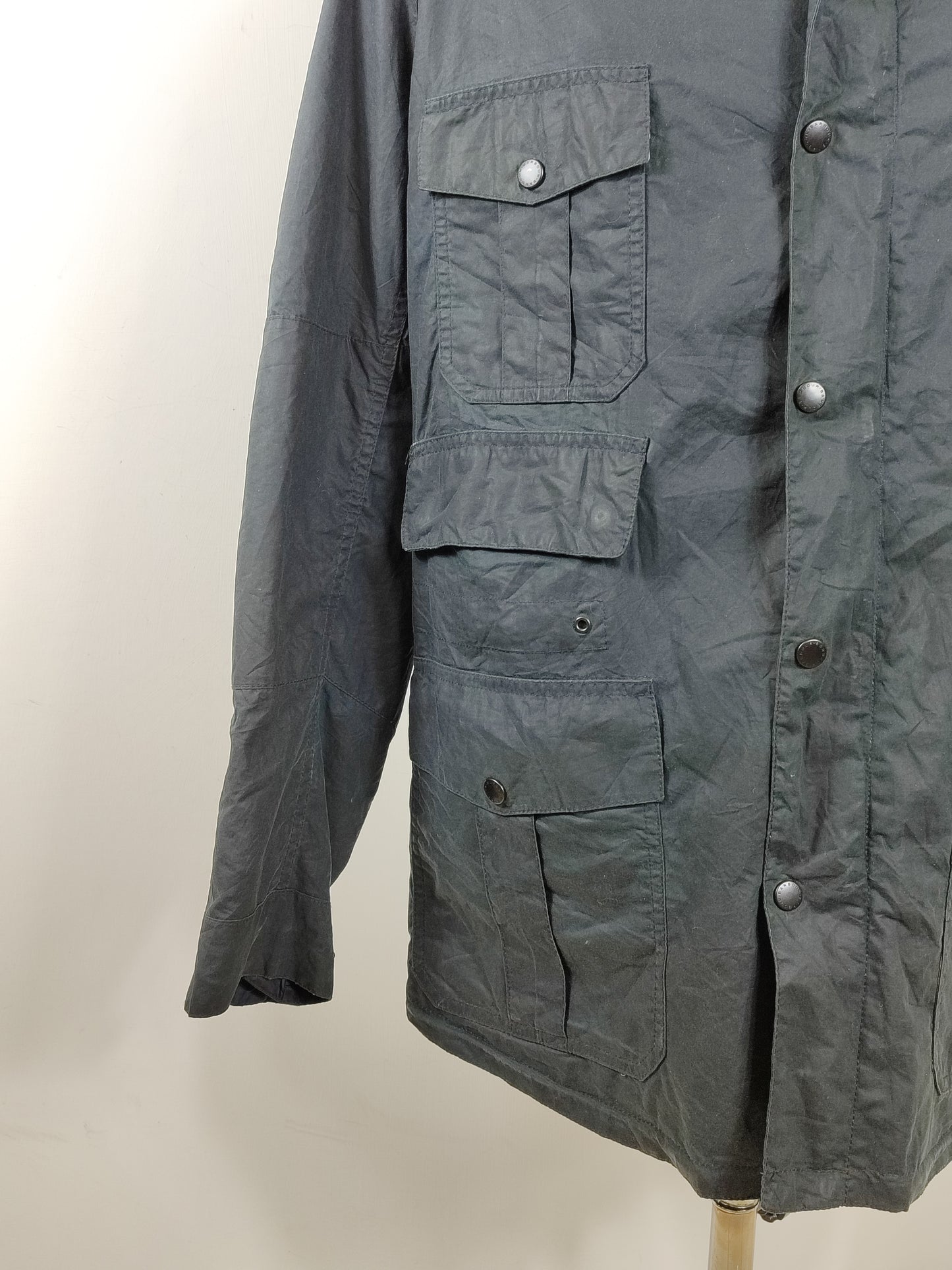 Giacca Barbour Blu Cavendish da uomo Large -Man Navy Cavendish Jacket size Large