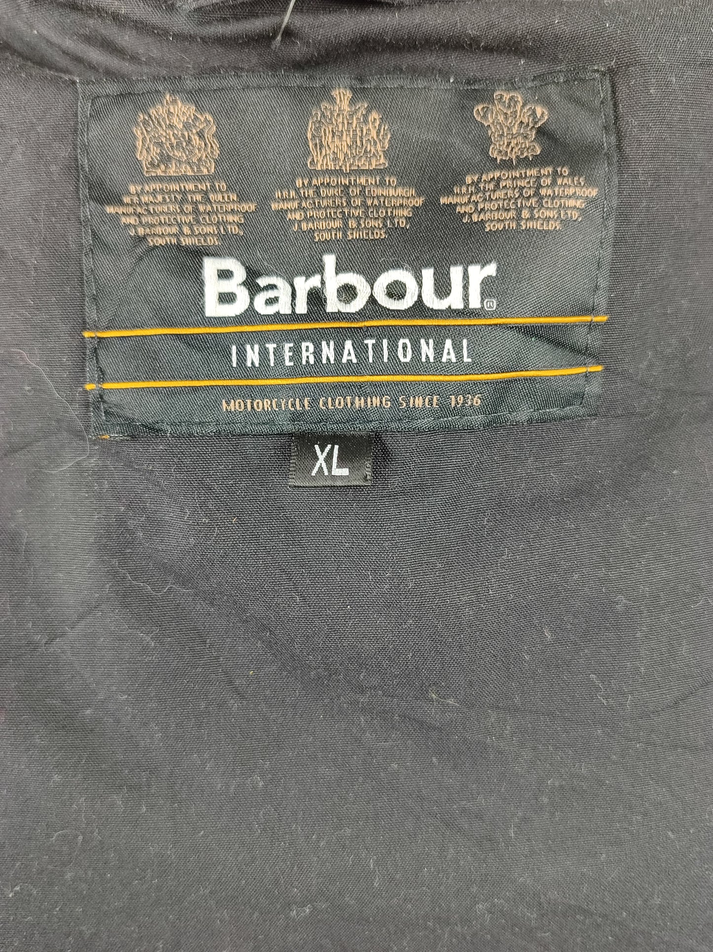Giacca uomo Barbour International blu XL- Man Barbour International Gauging blue size XL