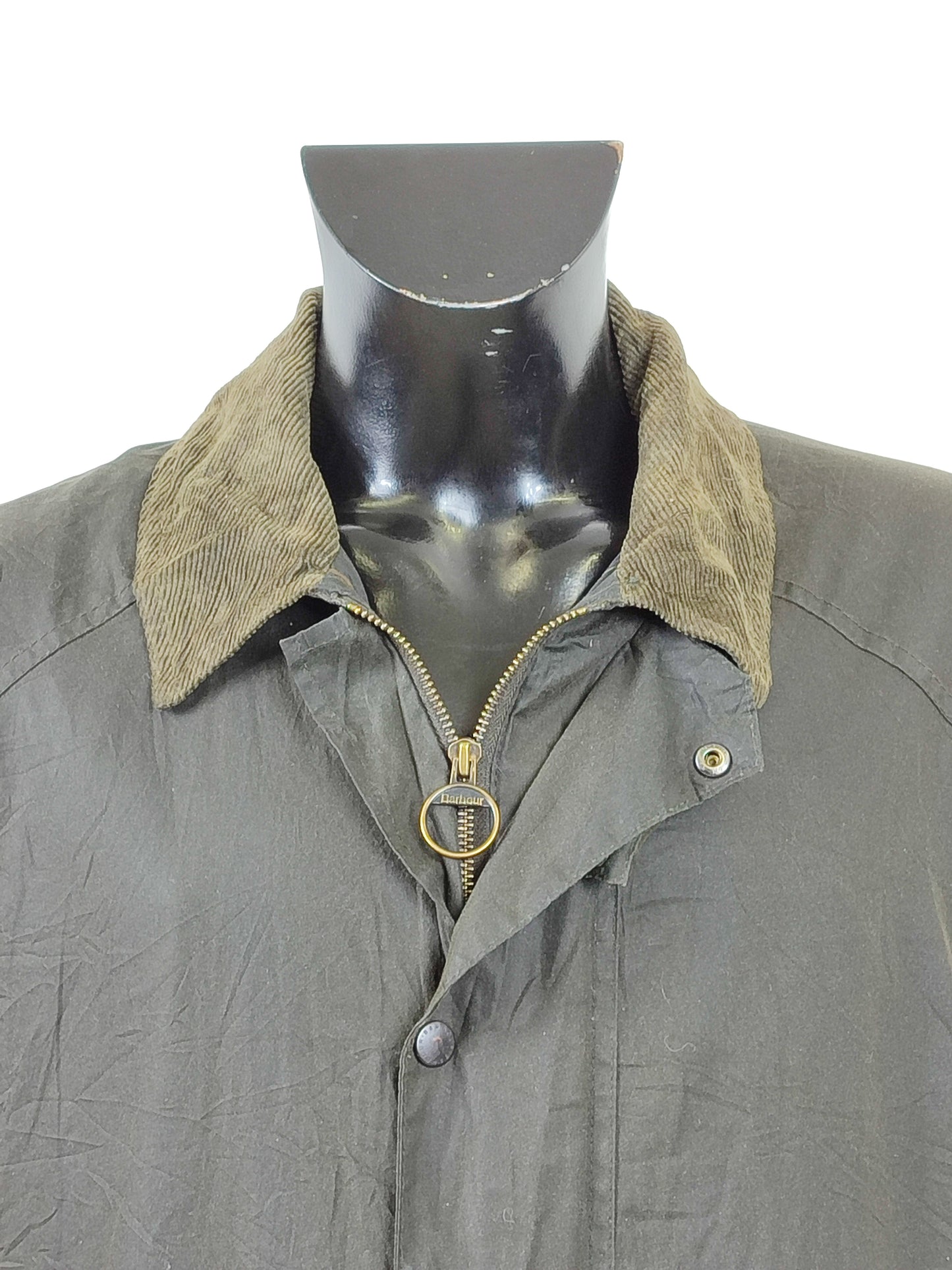 Giacca Barbour Cerata Verde Uomo XXLarge Man Beaumont Green Wax Light Jacket Size 2xL