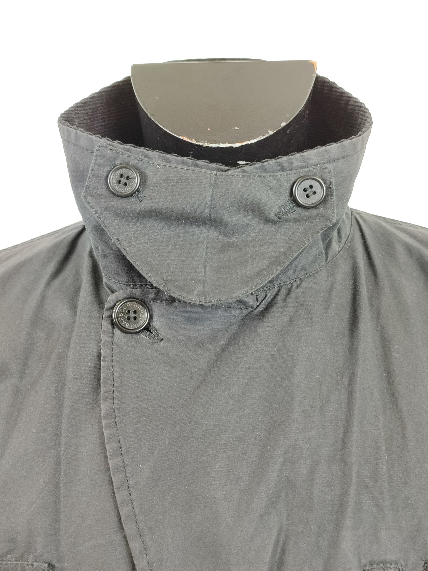 Giacca Barbour da uomo nera cerata Terrier XL - Man Black Wax Terrier Jacket size XL