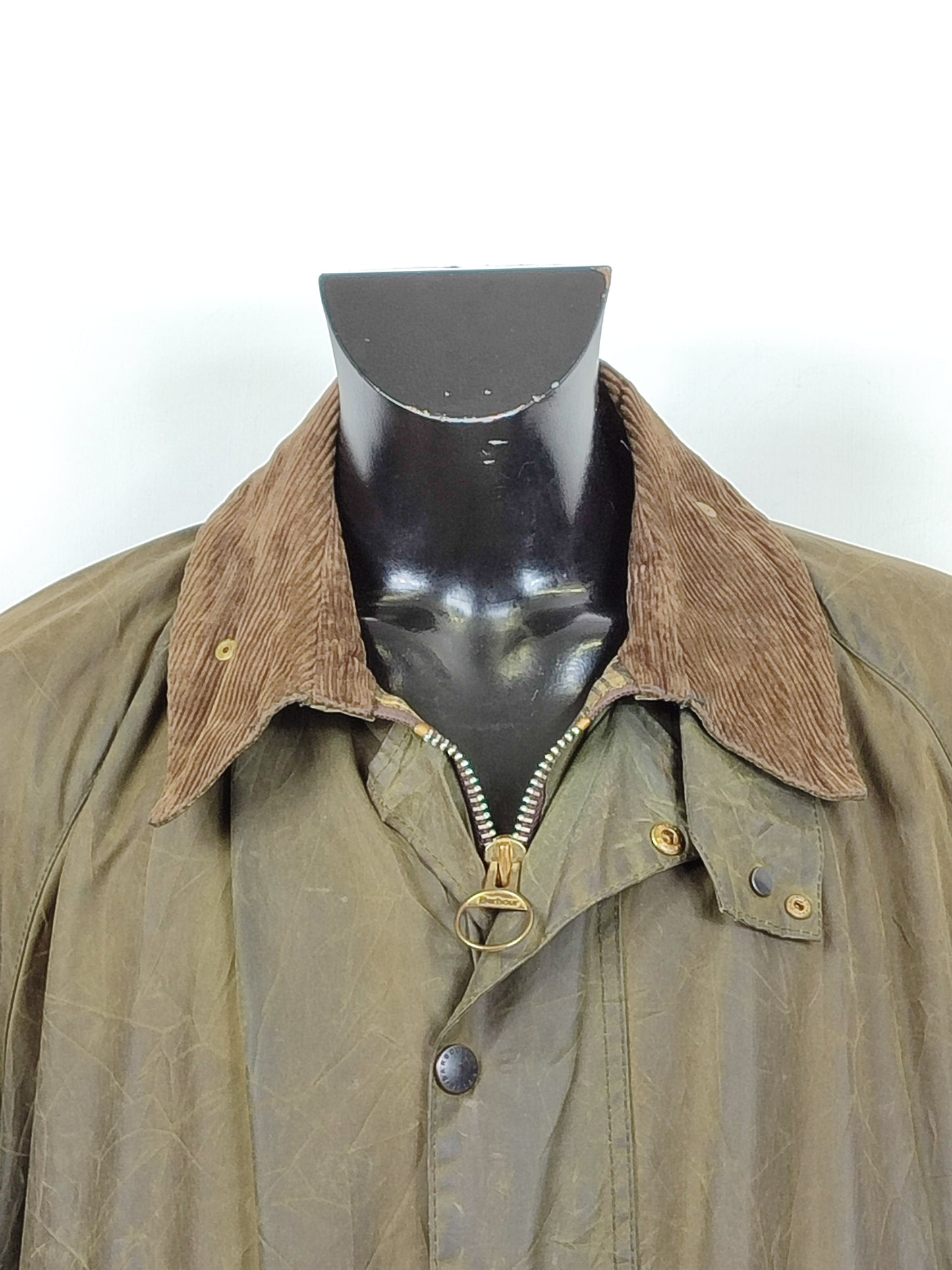 Barbour Gamefair Verde C48/122 cm Green Wax Vintage Gamefair Vintage Jacket  Size XXL
