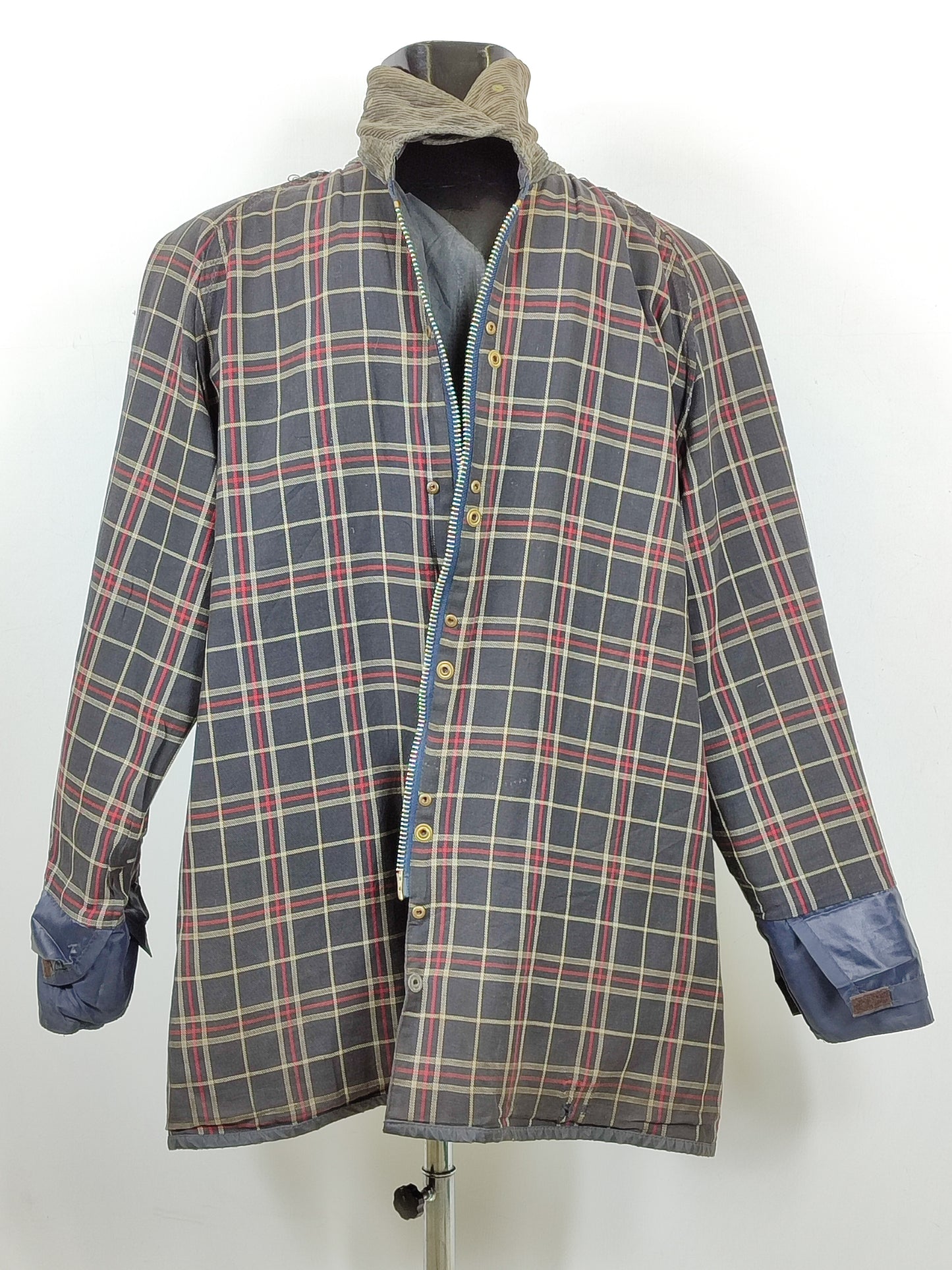 Barbour Giacca Beaufort blu vintage C48/122 cm Man Navy waxed Beaufort Jacket size XL - Shop In London