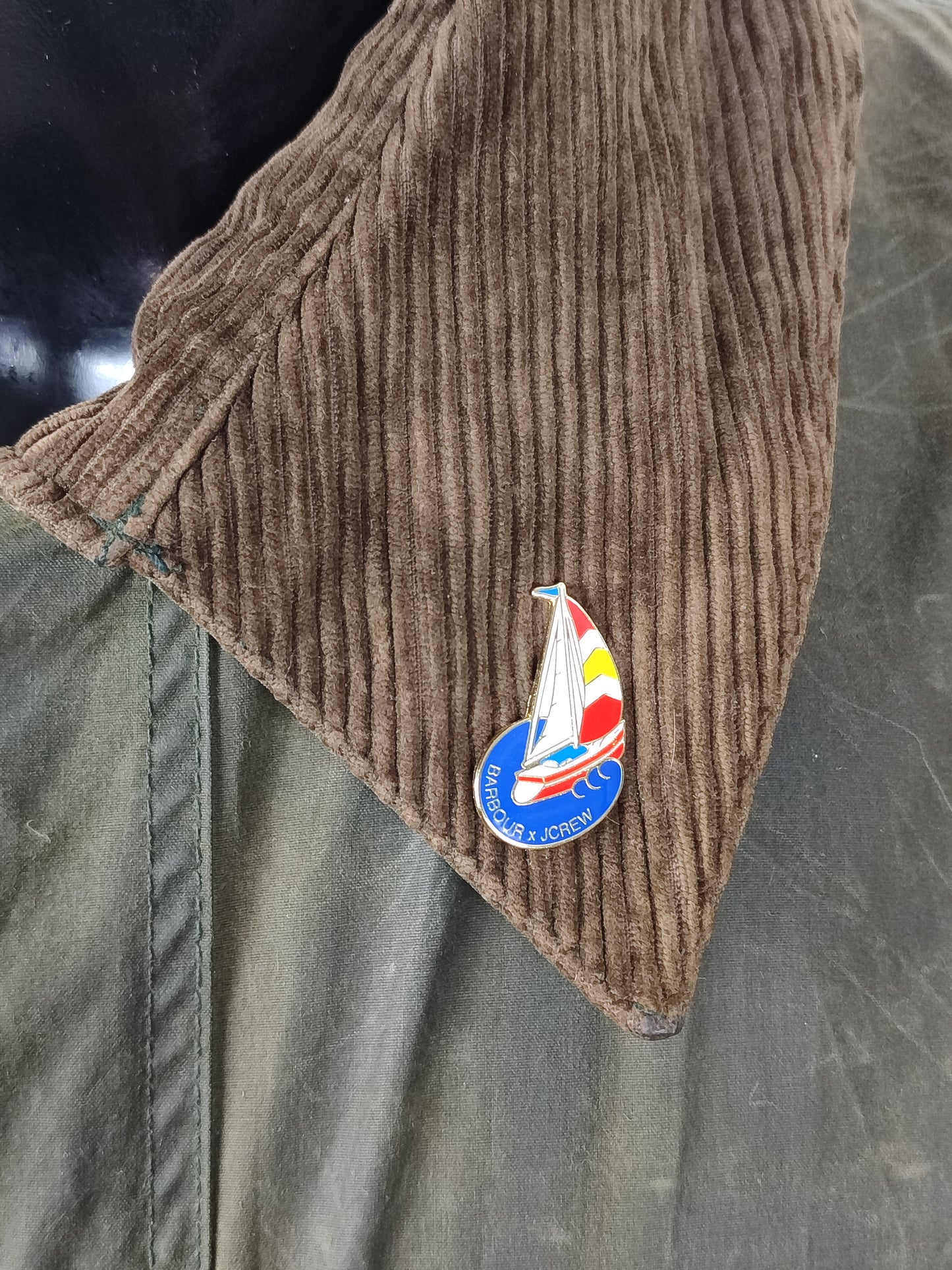 Spilla Barbour Barca - Boat Pin