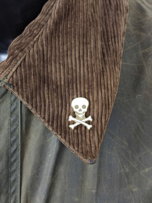 Spilla Barbour Teschio - Skull Pin