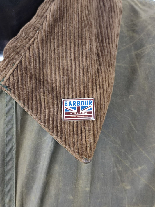 Spilla Barbour con union jack - Union Jack Barbour Pin