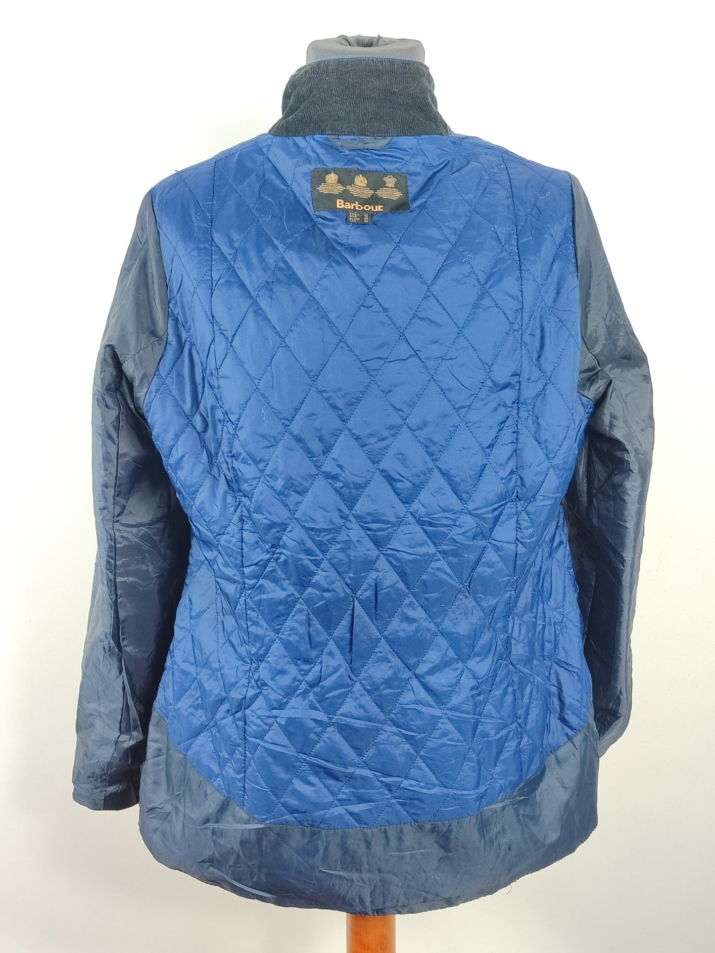 Giacca Barbour Blu Cerata Unisex tg.46 Indigo Winter Ferndown waxed jacket Size UK16