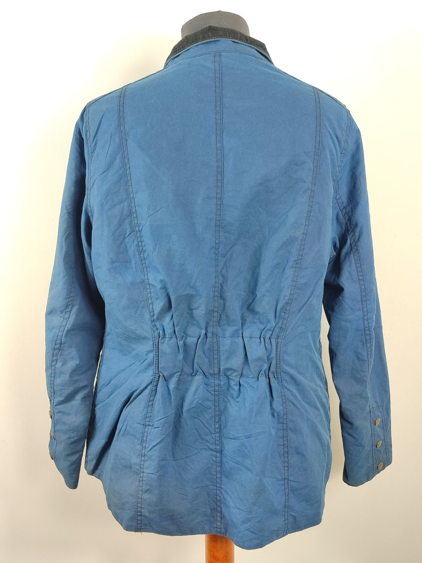 Giacca Barbour Blu Cerata Unisex tg.46 Indigo Winter Ferndown waxed jacket Size UK16