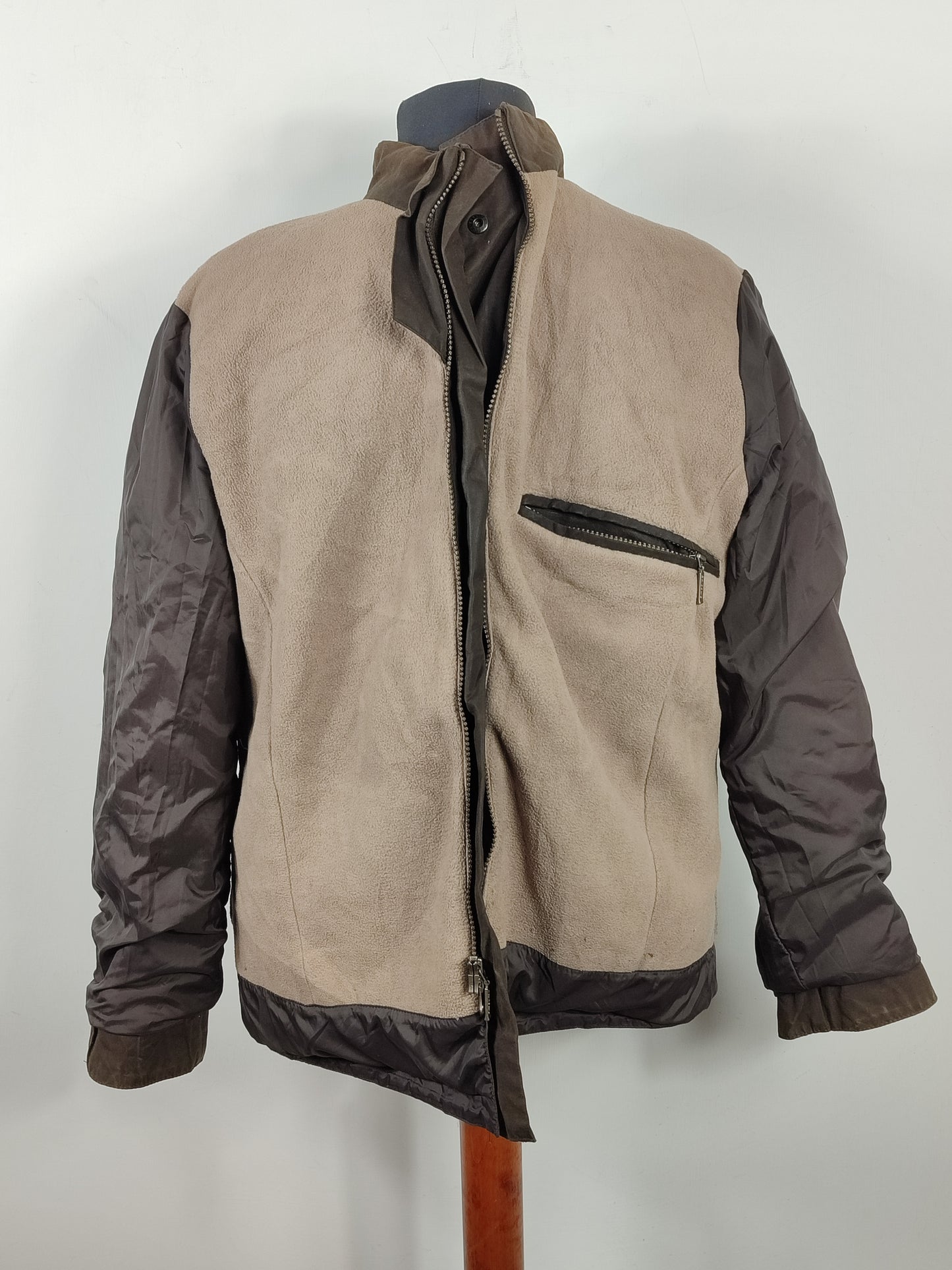 Giacca Barbour verde oliva Fulbourn Short UK16 tg. 44/46 Olive Fulbourn Short jacket size uk16