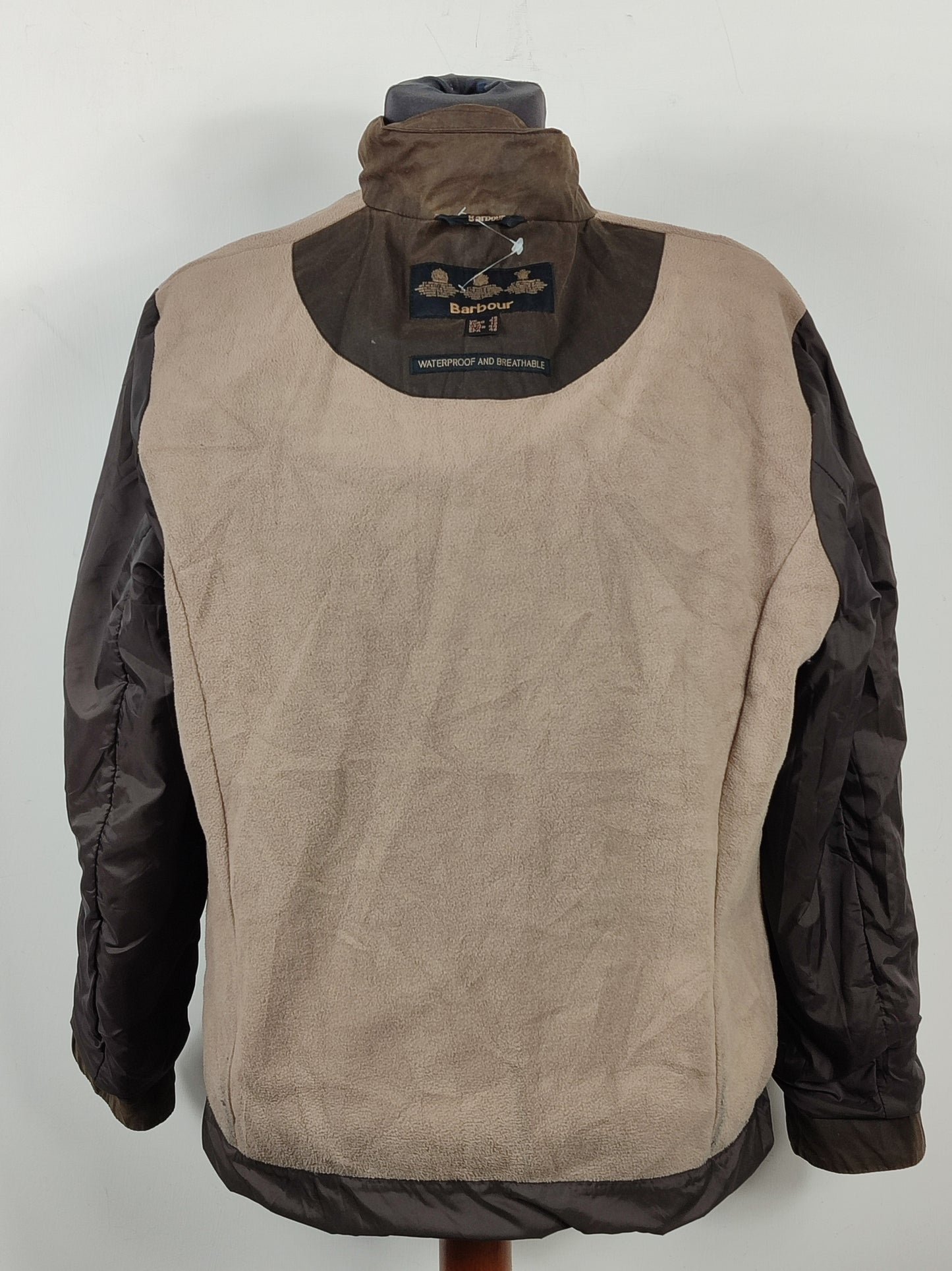 Giacca Barbour verde oliva Fulbourn Short UK16 tg. 44/46 Olive Fulbourn Short jacket size uk16
