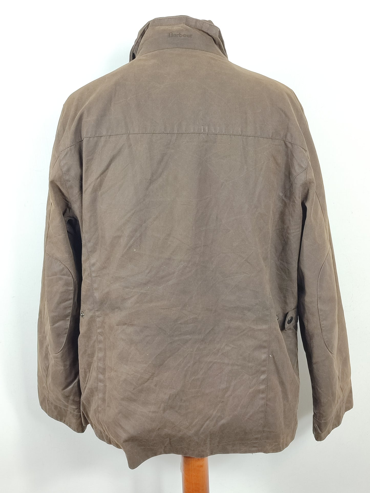 Giacca Barbour verde oliva Fulbourn Short UK16 tg. 44/46 Olive Fulbourn Short jacket size uk16