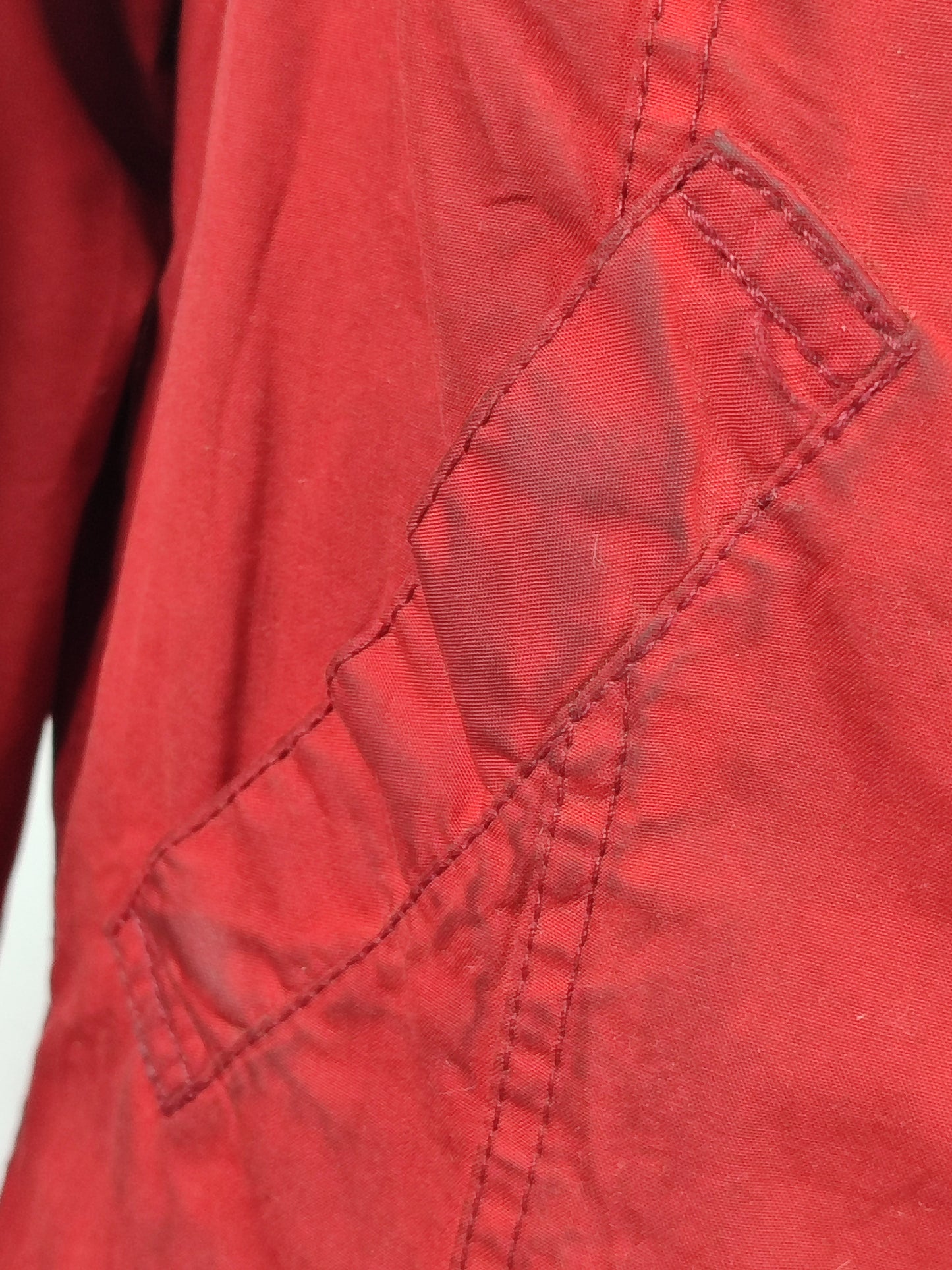 Giacca Barbour donna rosso Vintage Beadnell Uk 12 Medium-Lady Red Vintage Beadnell M