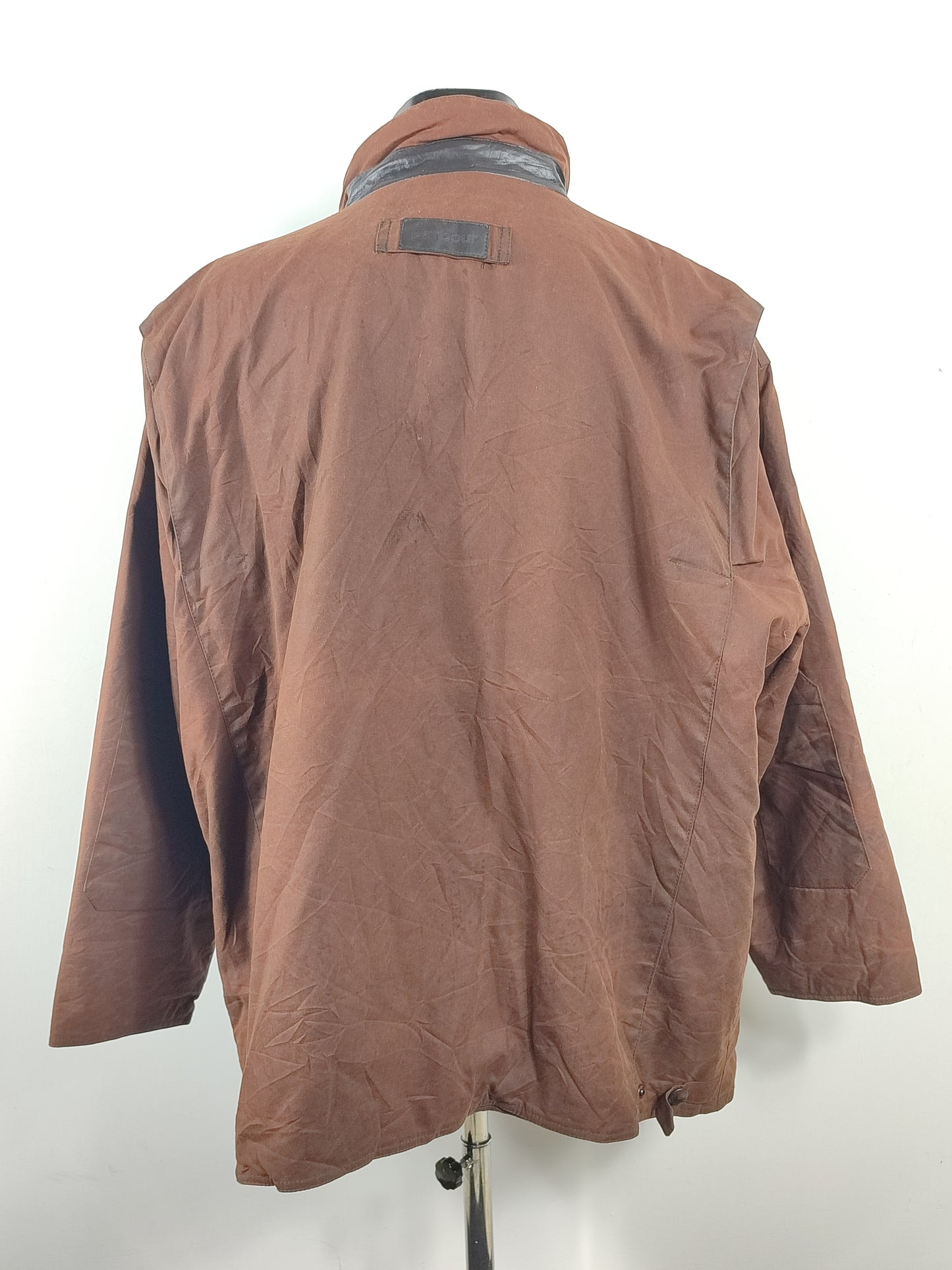 Barbour Giacca Uomo Bushman Marrone XXLarge- Man Wax Brown Bushman Jacket Size XXLarge