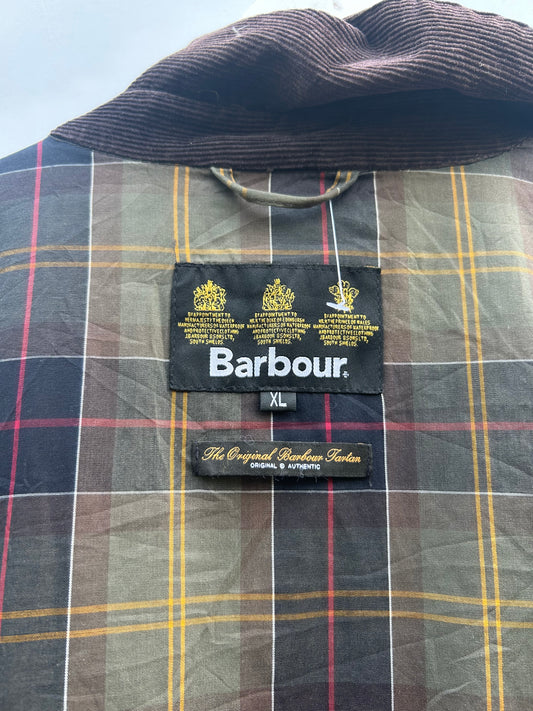 Giacca Barbour verde cerata Livingstone uomo XL - Man Flyweight Olive Livingstone Jacket size XL
