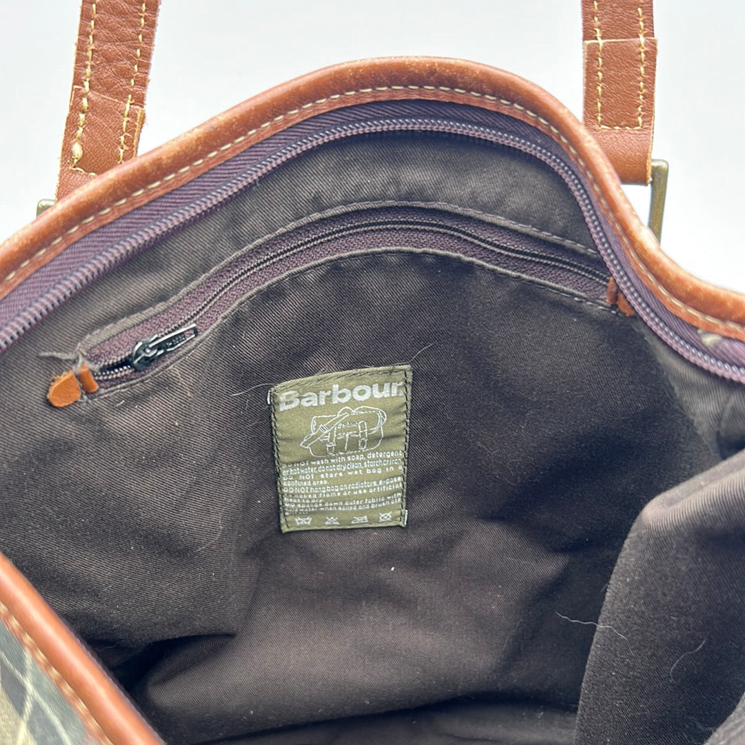 Borsa Barbour in tartan - Tartan Ladies Shopper Bag