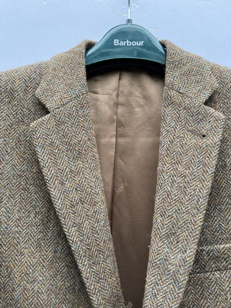 Giacca Barbour Unisex verde Tweed Tg.48 Tweed Jacket Size uk38