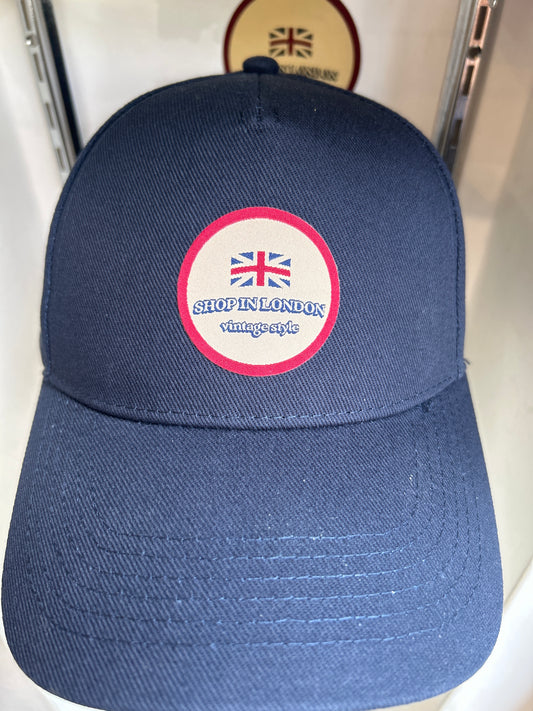Cappello da Baseball in cotone blu  notte Unisex taglia unica - Baseball cap in cotton navy color