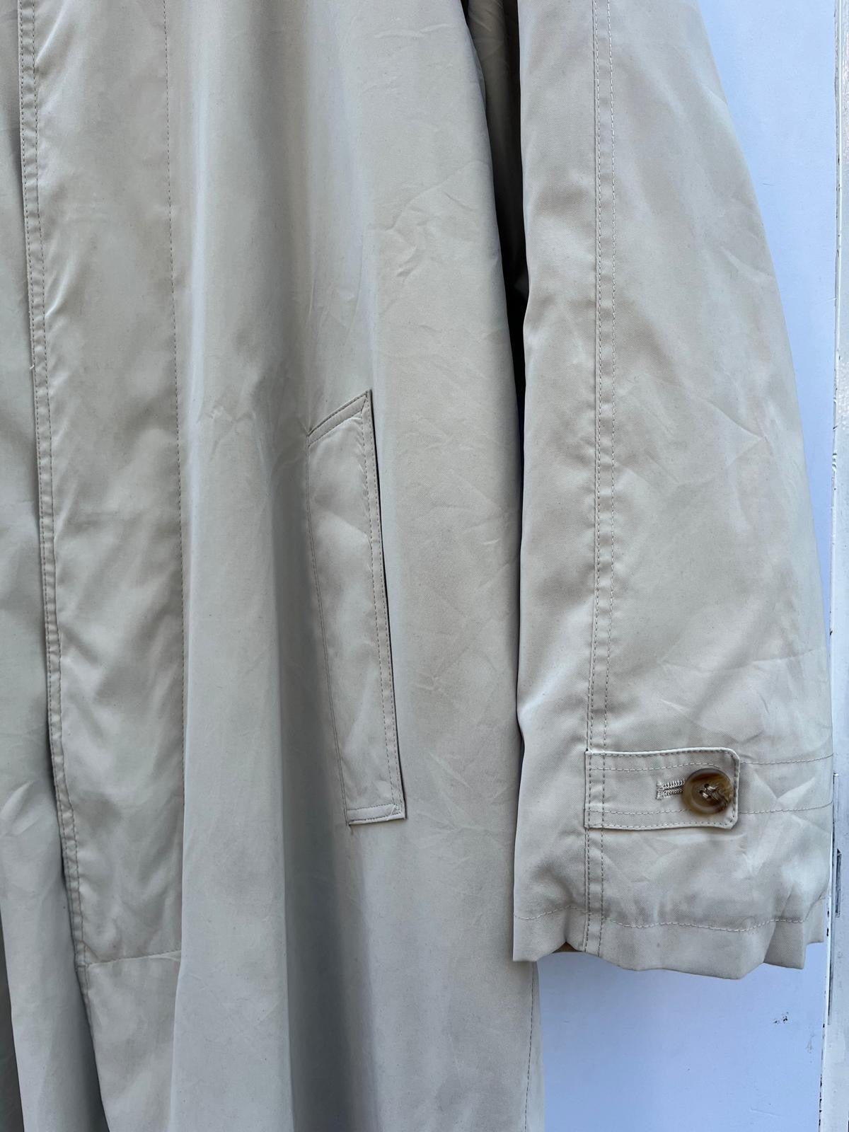 Barbour Trench Travel Mac  da uomo beige Small - Light Spring Trench Beige Jacket size S