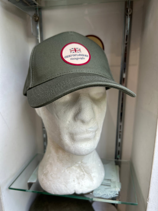 Cappello da Baseball in cotone verde Unisex taglia unica - Baseball cap in cotton green color