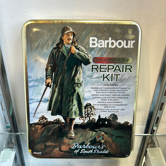 Kit di riparazione originale Barbour con scatola - Barbour Thornproof Repair Kit