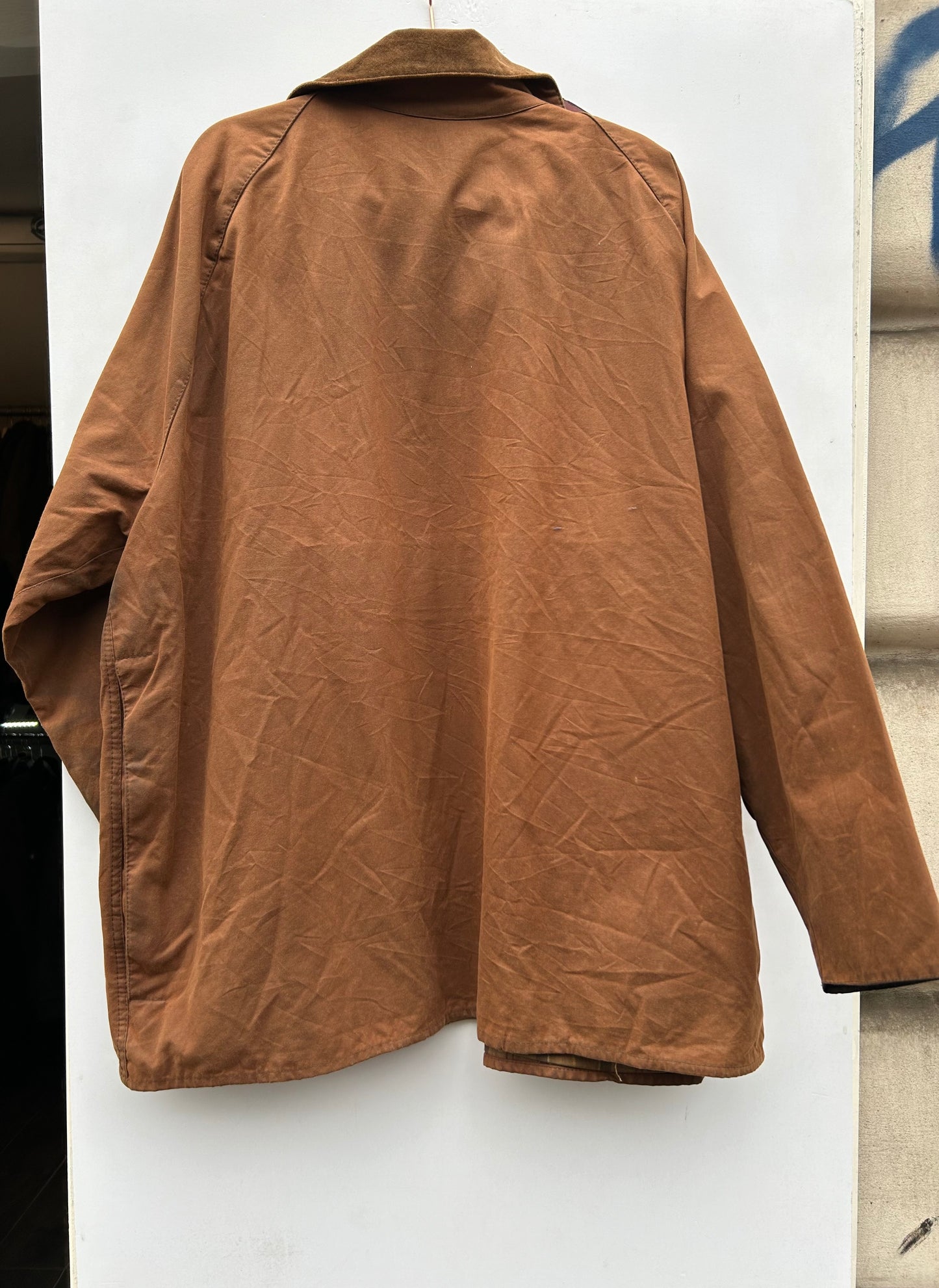 Barbour Giacca Beaufort vintage marrone XXL Man Vintage Wax Beaufort Brown XXL