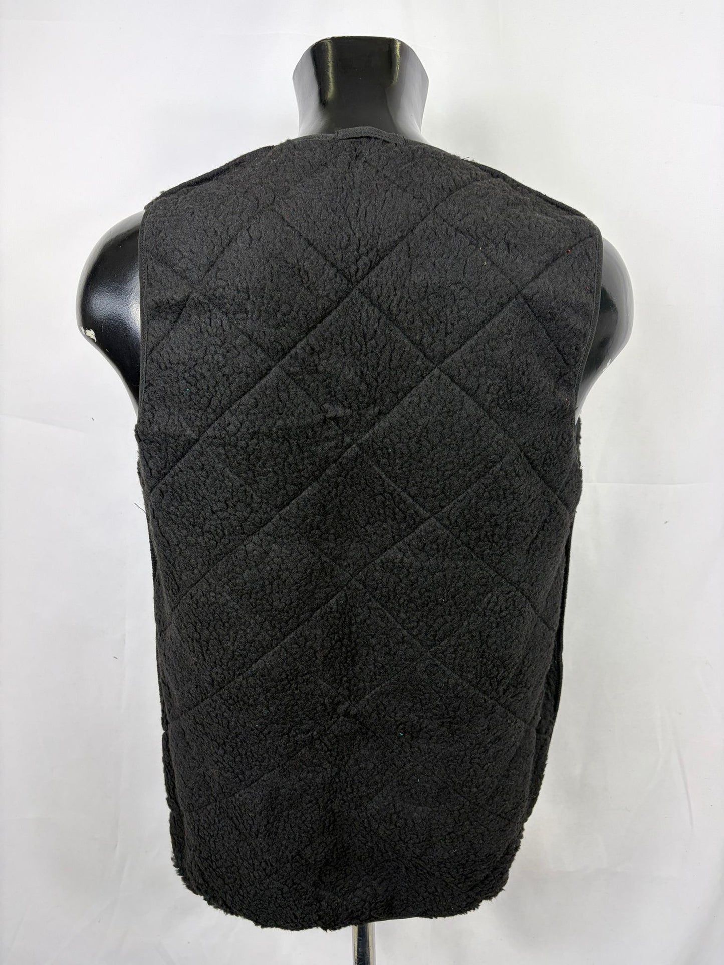 Gilet Imbottitura nuova Nera con zip compatibile per Barbour - Shop In London