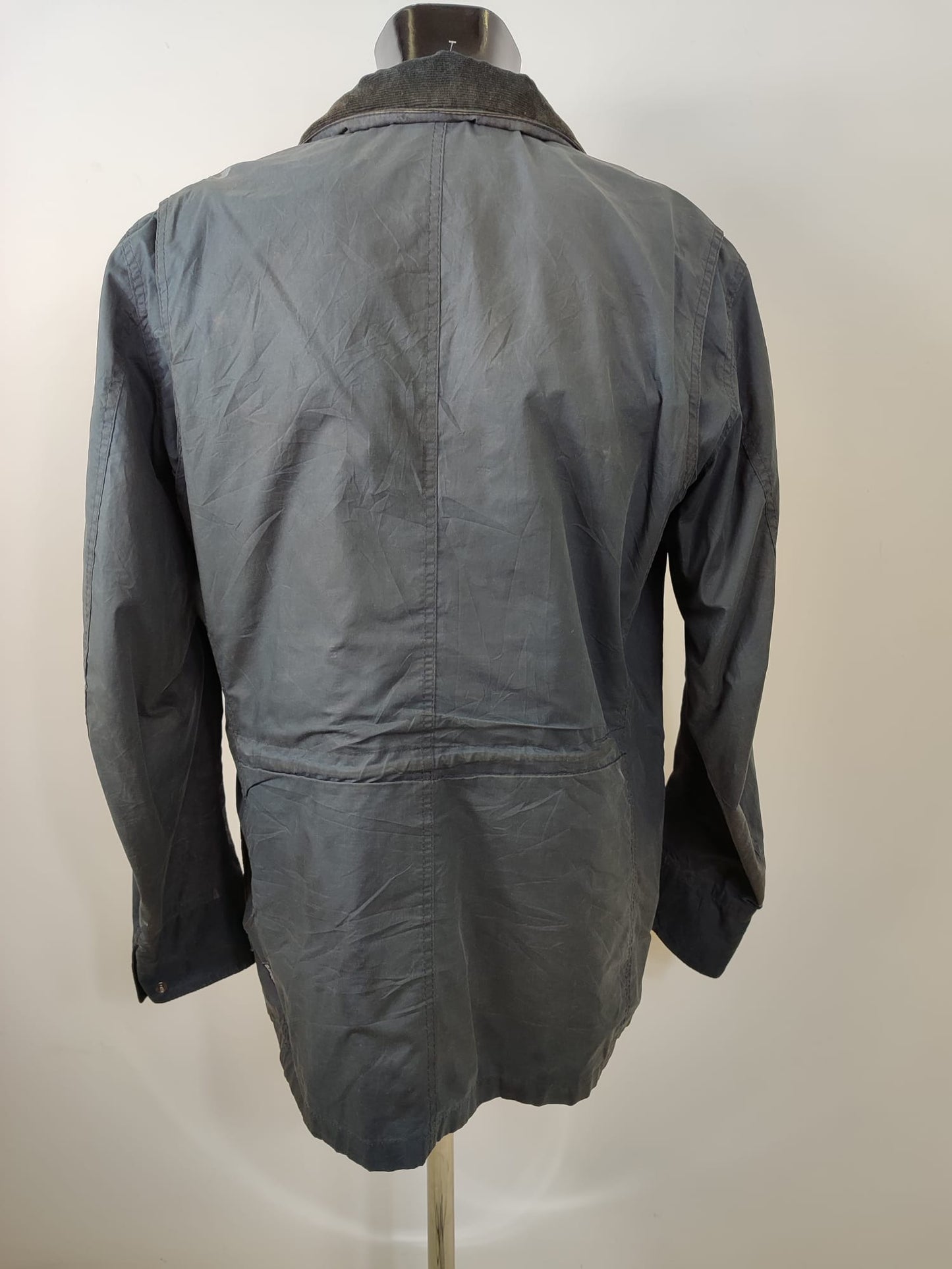 Giacca da uomo blu Tailored Sapper cerato taglia XL - Man Navy wax Sapper jacket size XL
