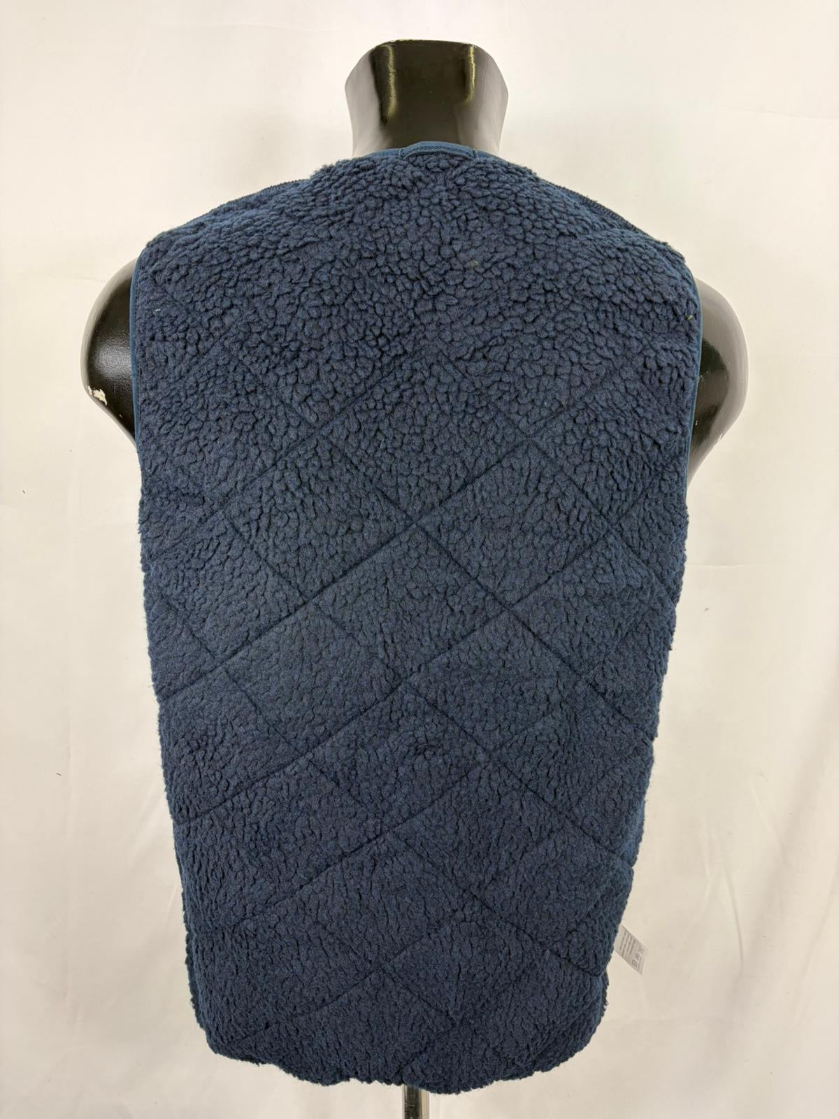 Gilet Imbottitura nuova Blu con zip compatibile per Barbour - Shop In London