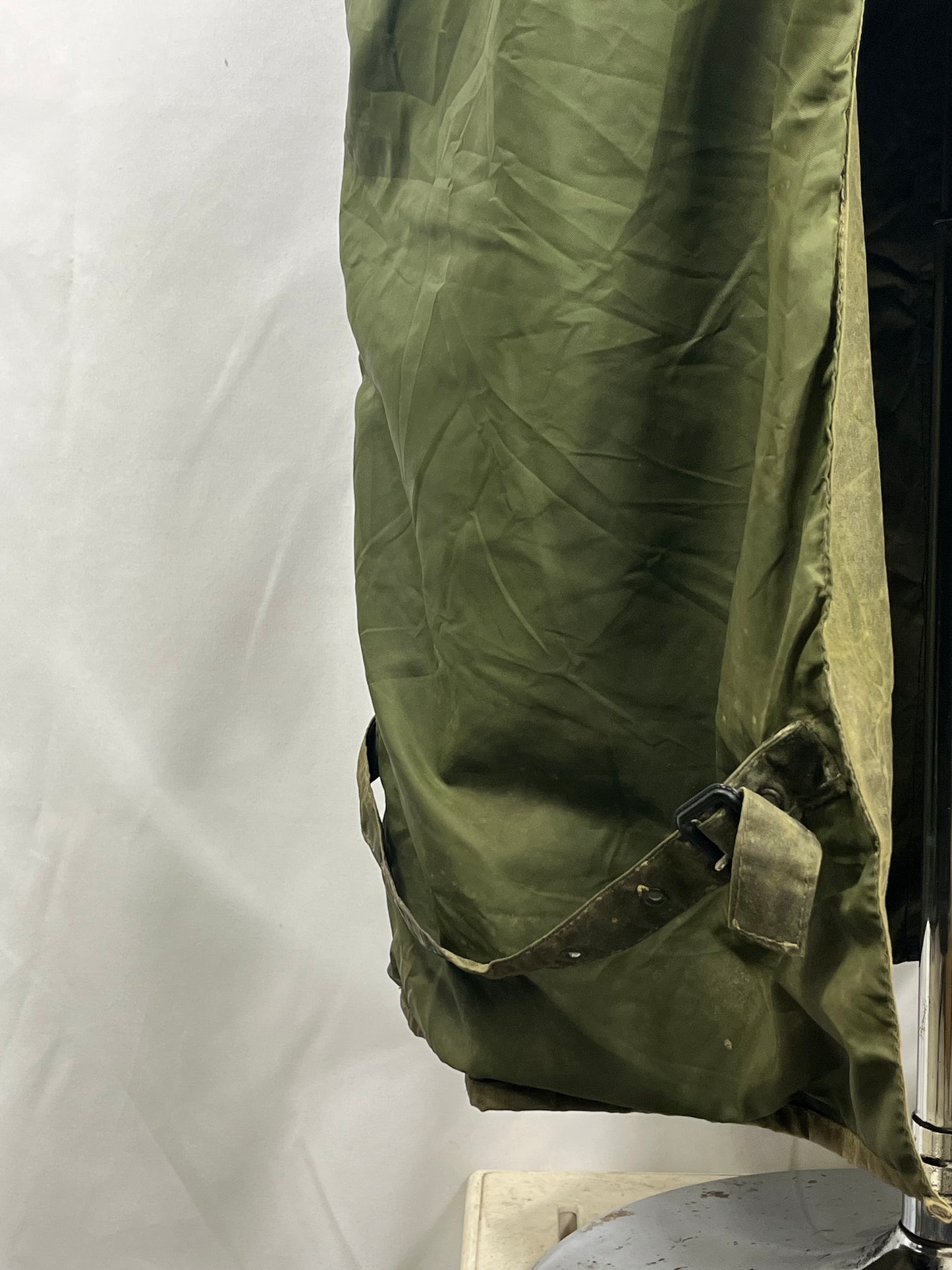 RARO Barbour Burghley Vintage verde 46/48 Unisex  Vintage wax green Burghley coat M